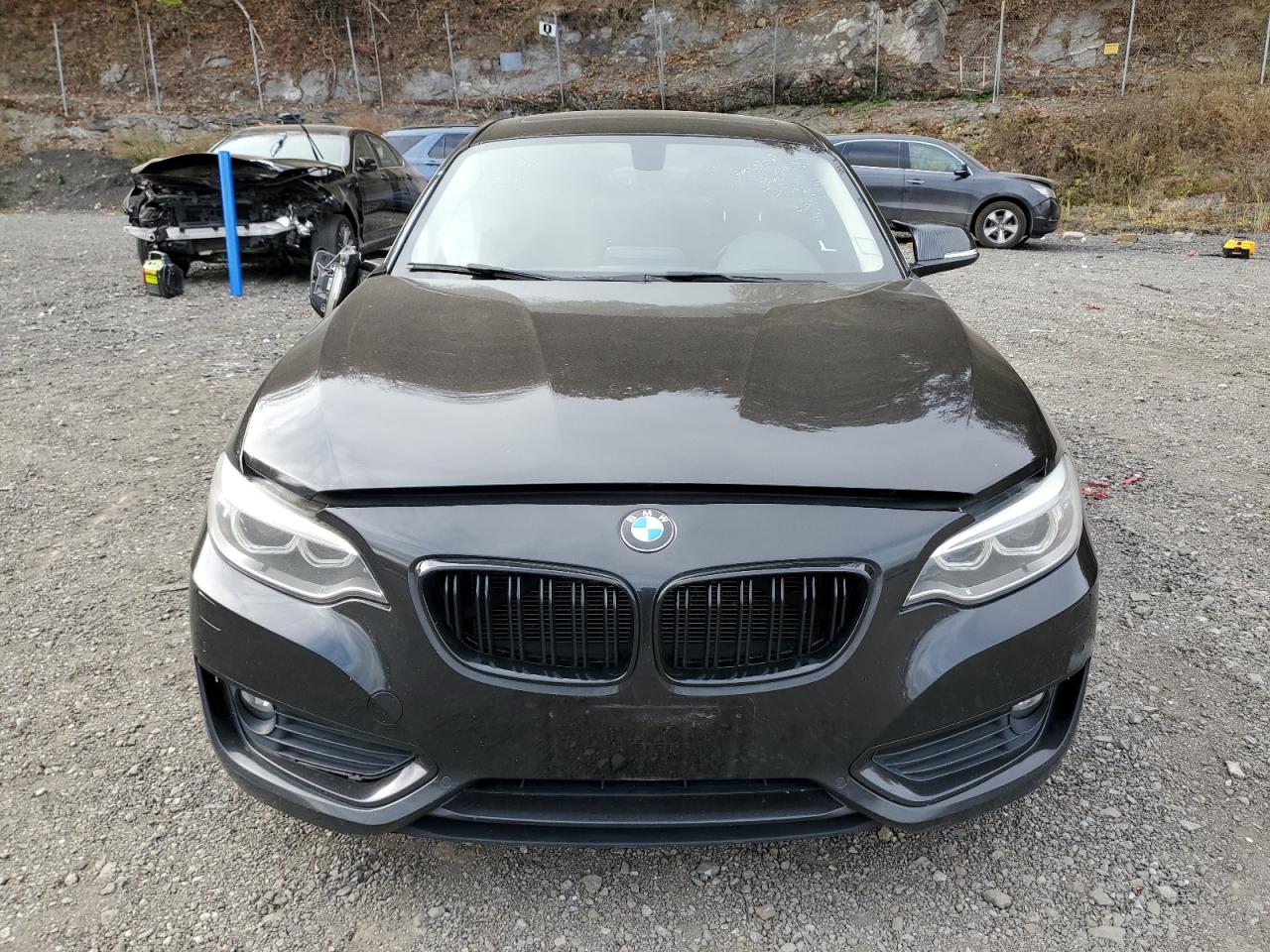 2015 Bmw 228 Xi Black vin: WBA1F7C57FVX96175