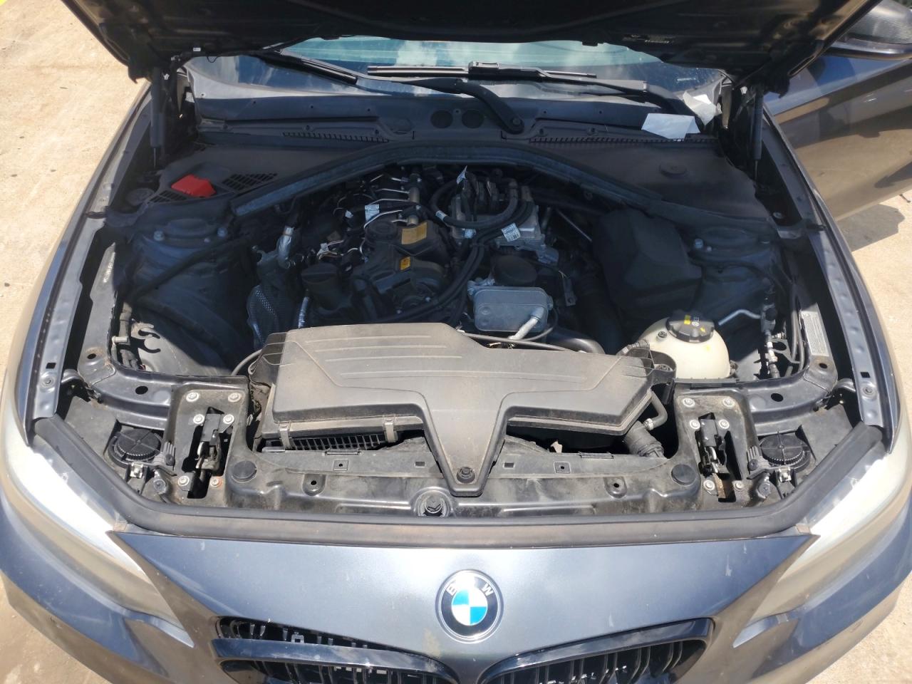2015 Bmw 228 Xi Gray vin: WBA1F7C59FVX95772