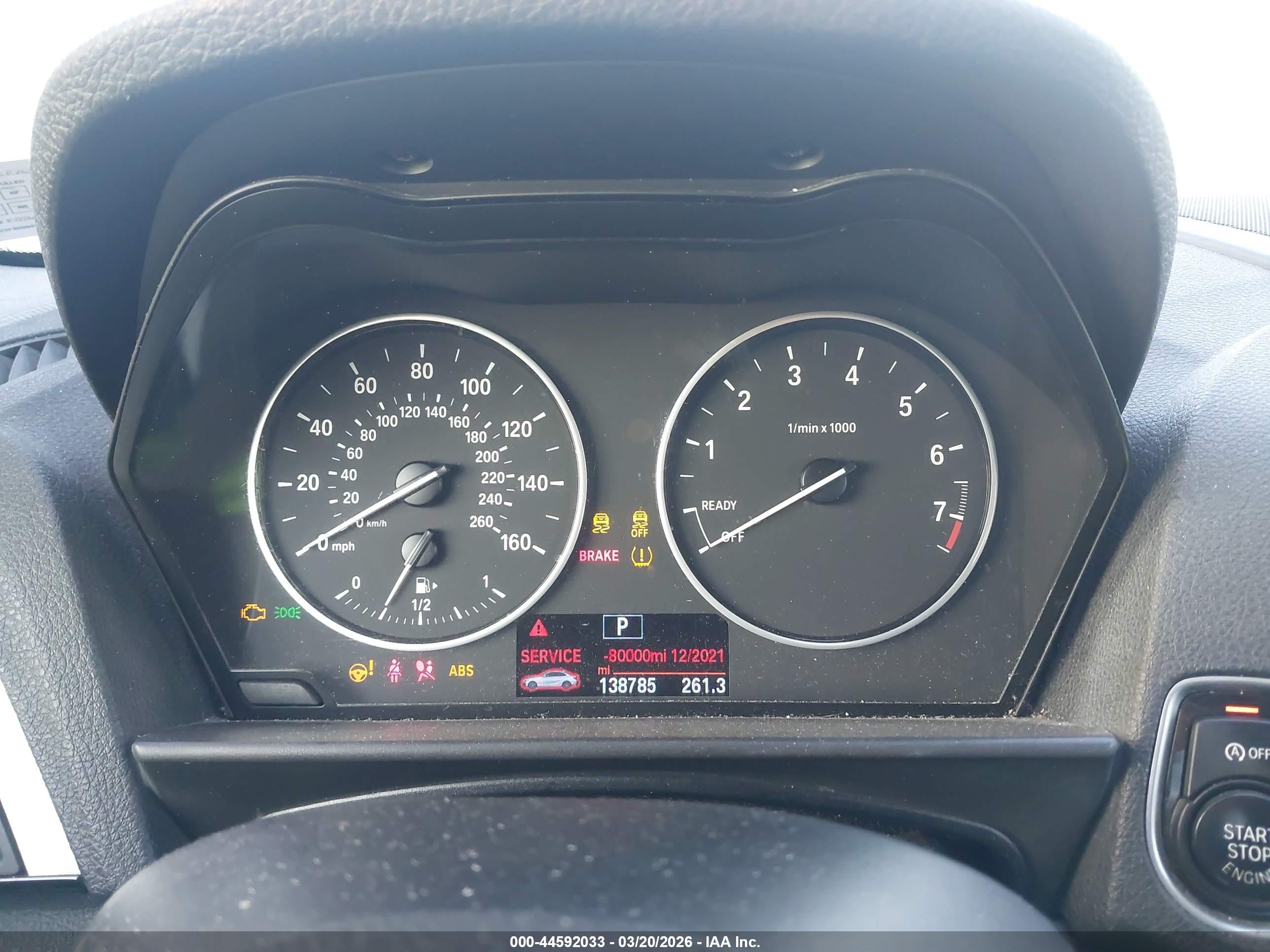 2015 Bmw 228i Xdrive Red vin: WBA1F7C59FVX96064