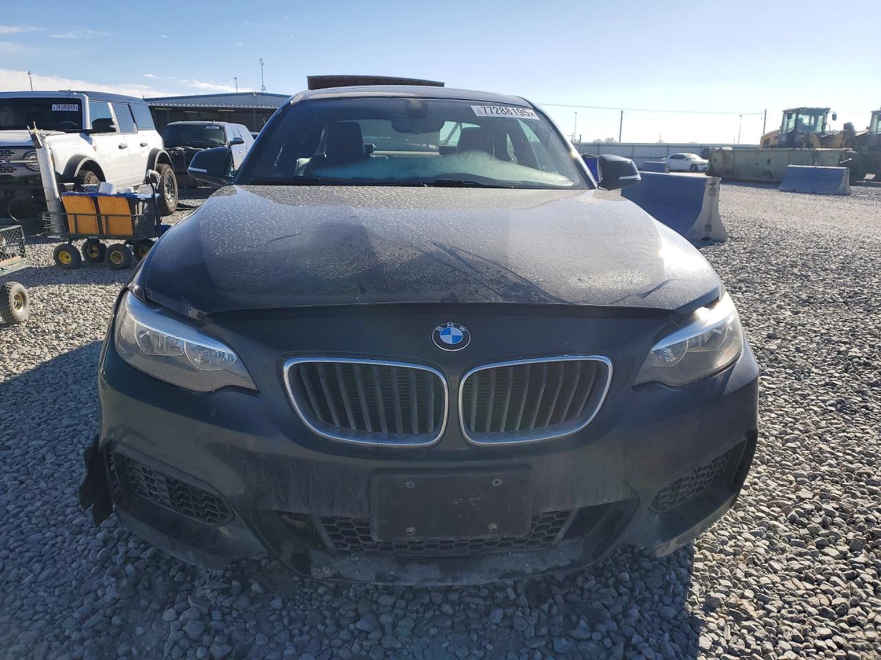 2015 Bmw 228 Xi Black vin: WBA1F7C5XFV367628
