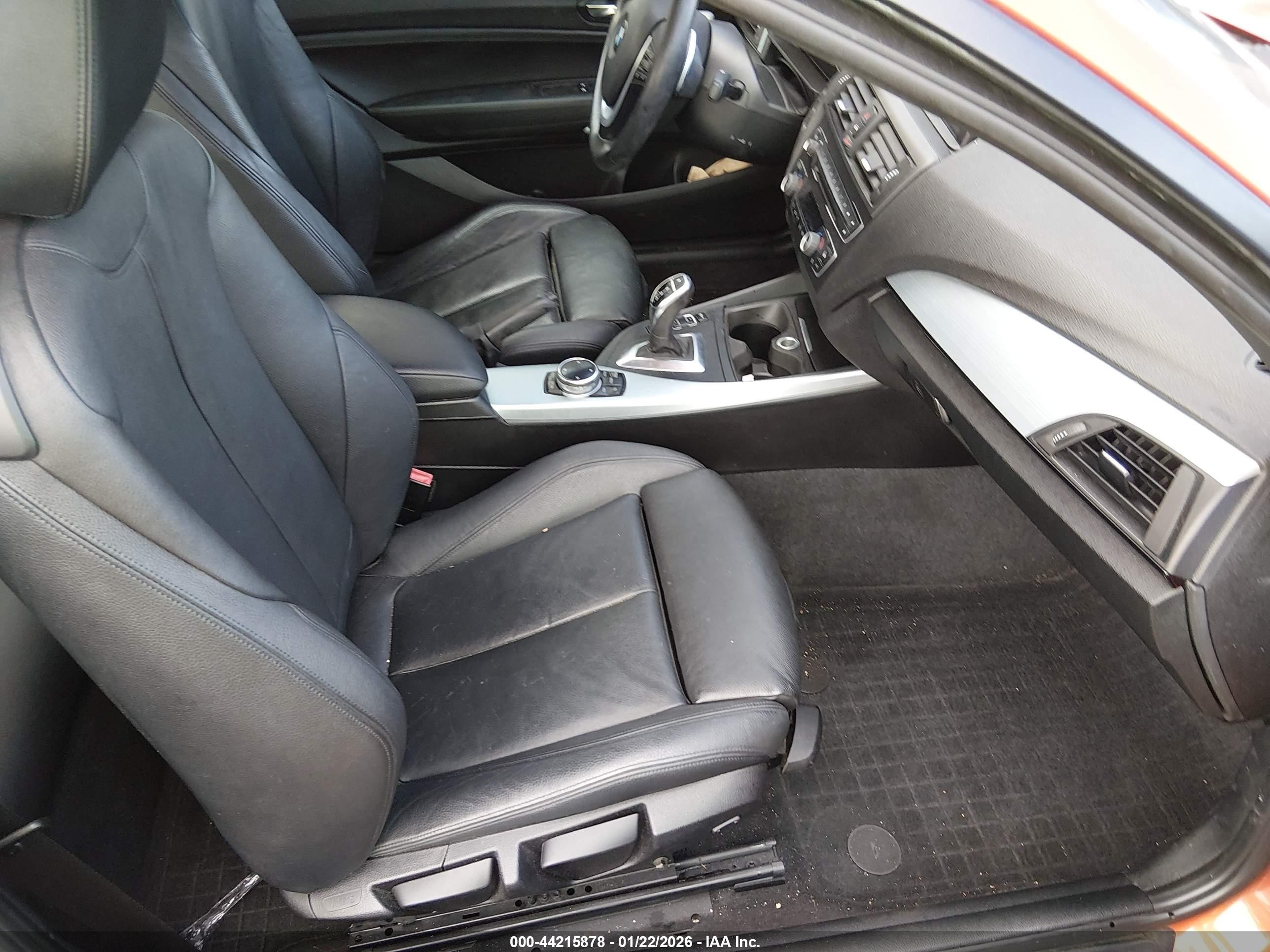 2015 Bmw 228i Xdrive Orange vin: WBA1F7C5XFVX95716