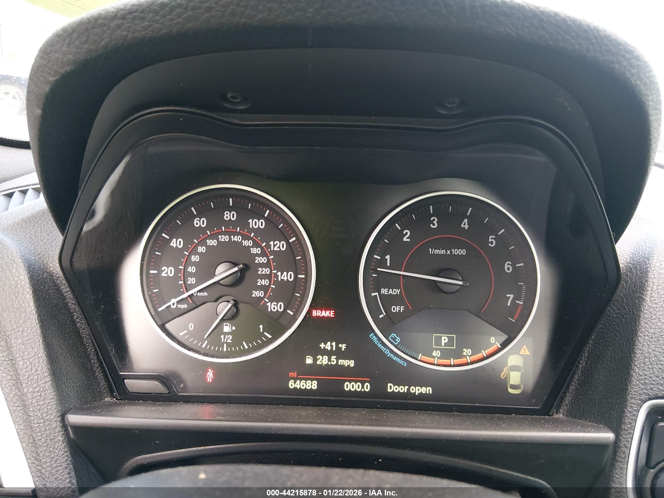 2015 Bmw 228i Xdrive Orange vin: WBA1F7C5XFVX95716