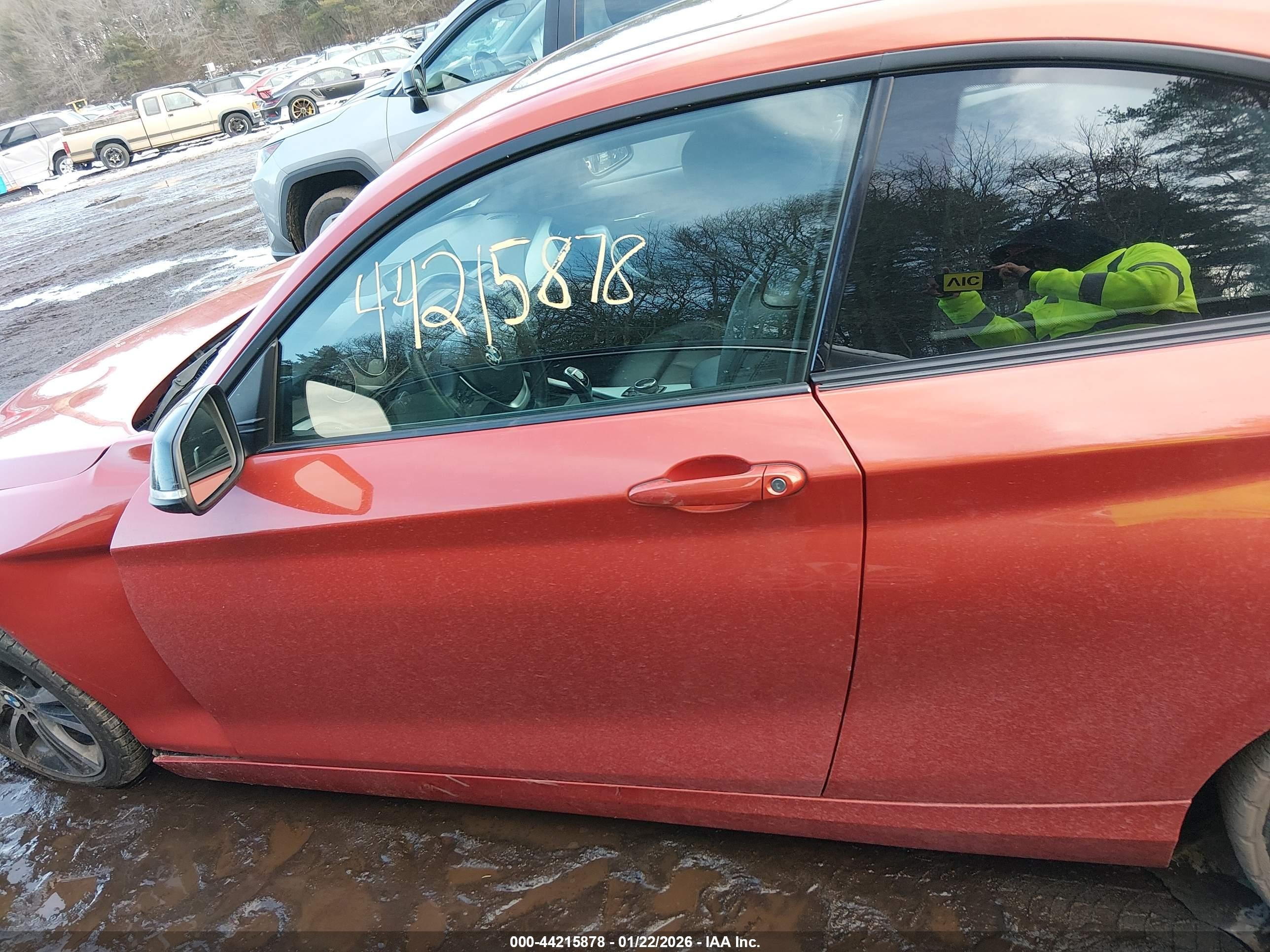2015 Bmw 228i Xdrive Orange vin: WBA1F7C5XFVX95716