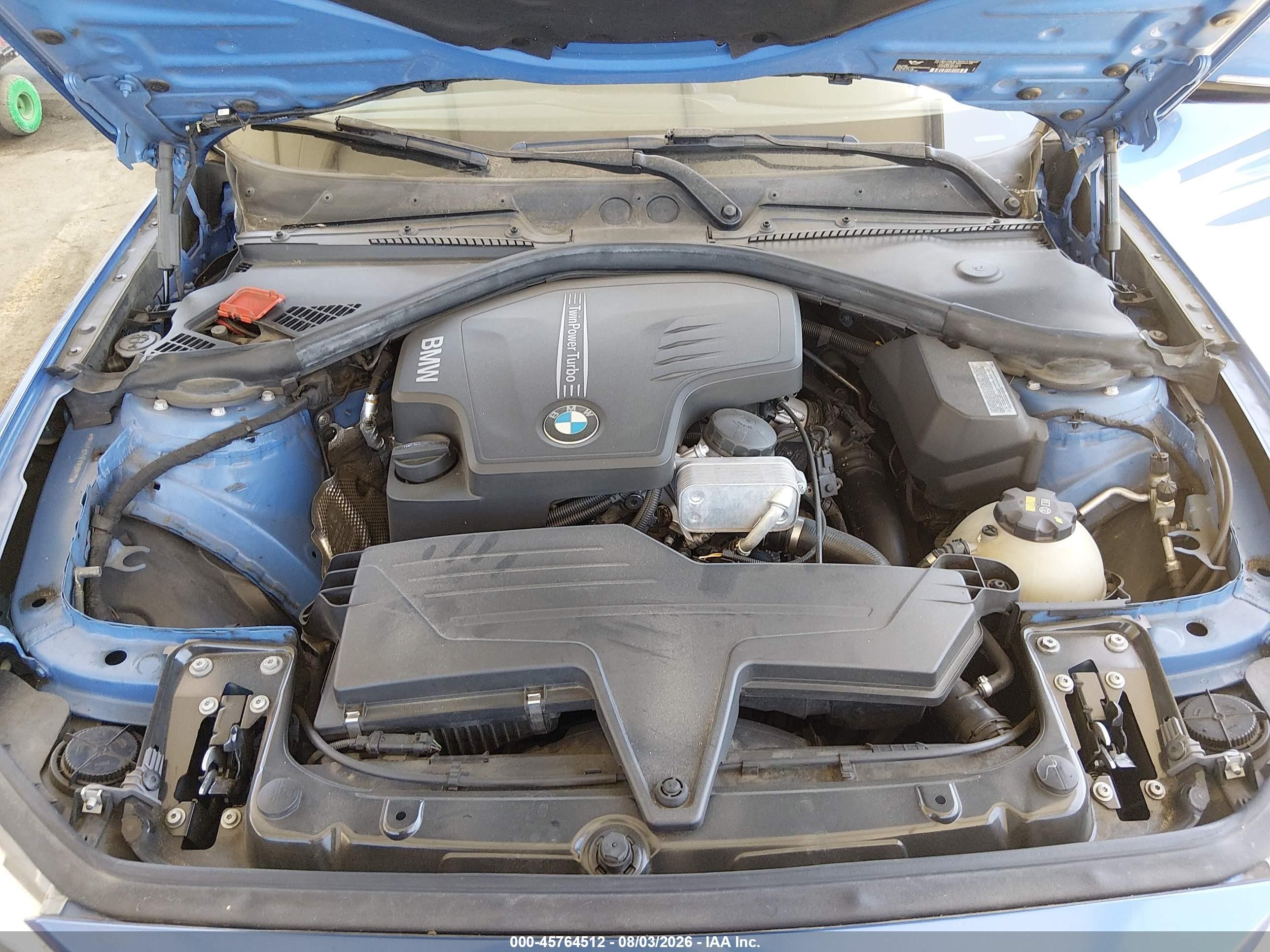 2015 Bmw 228i Синий vin: WBA1F9C53FVW98532
