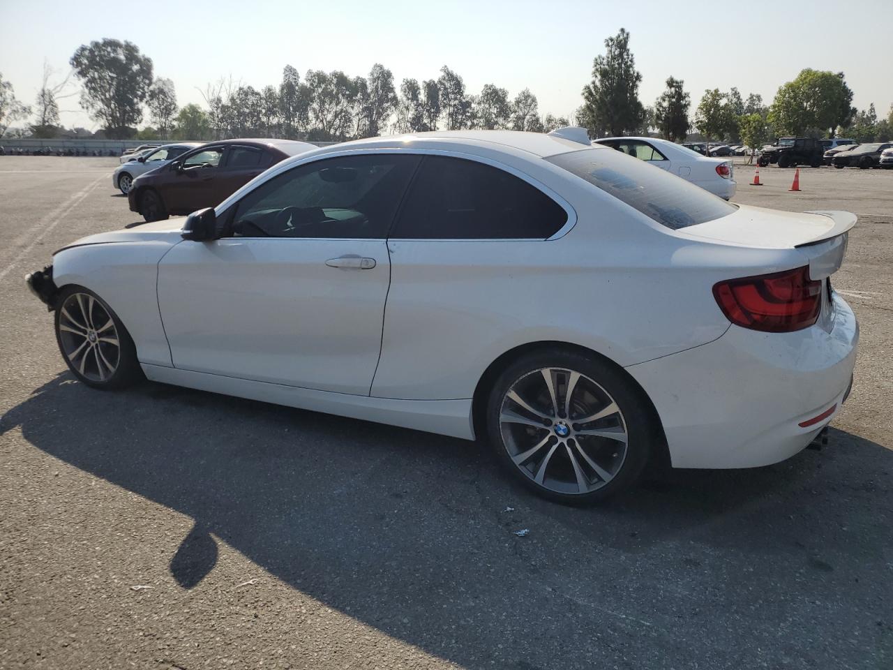2015 Bmw 228 I Sulev White vin: WBA1F9C55FVW98550