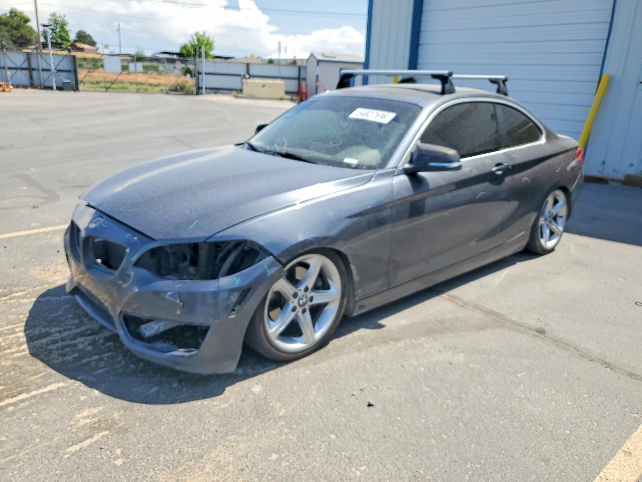 2015 Bmw 228 I Sulev Charcoal vin: WBA1F9C5XFVW98429