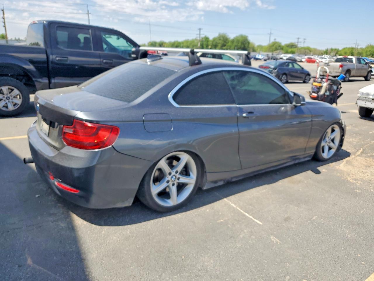 2015 Bmw 228 I Sulev Charcoal vin: WBA1F9C5XFVW98429