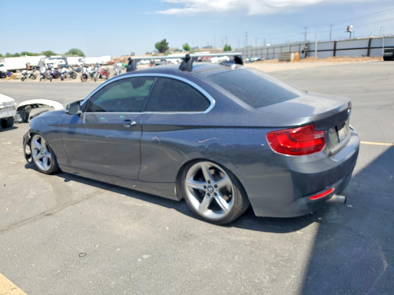 2015 Bmw 228 I Sulev Charcoal vin: WBA1F9C5XFVW98429