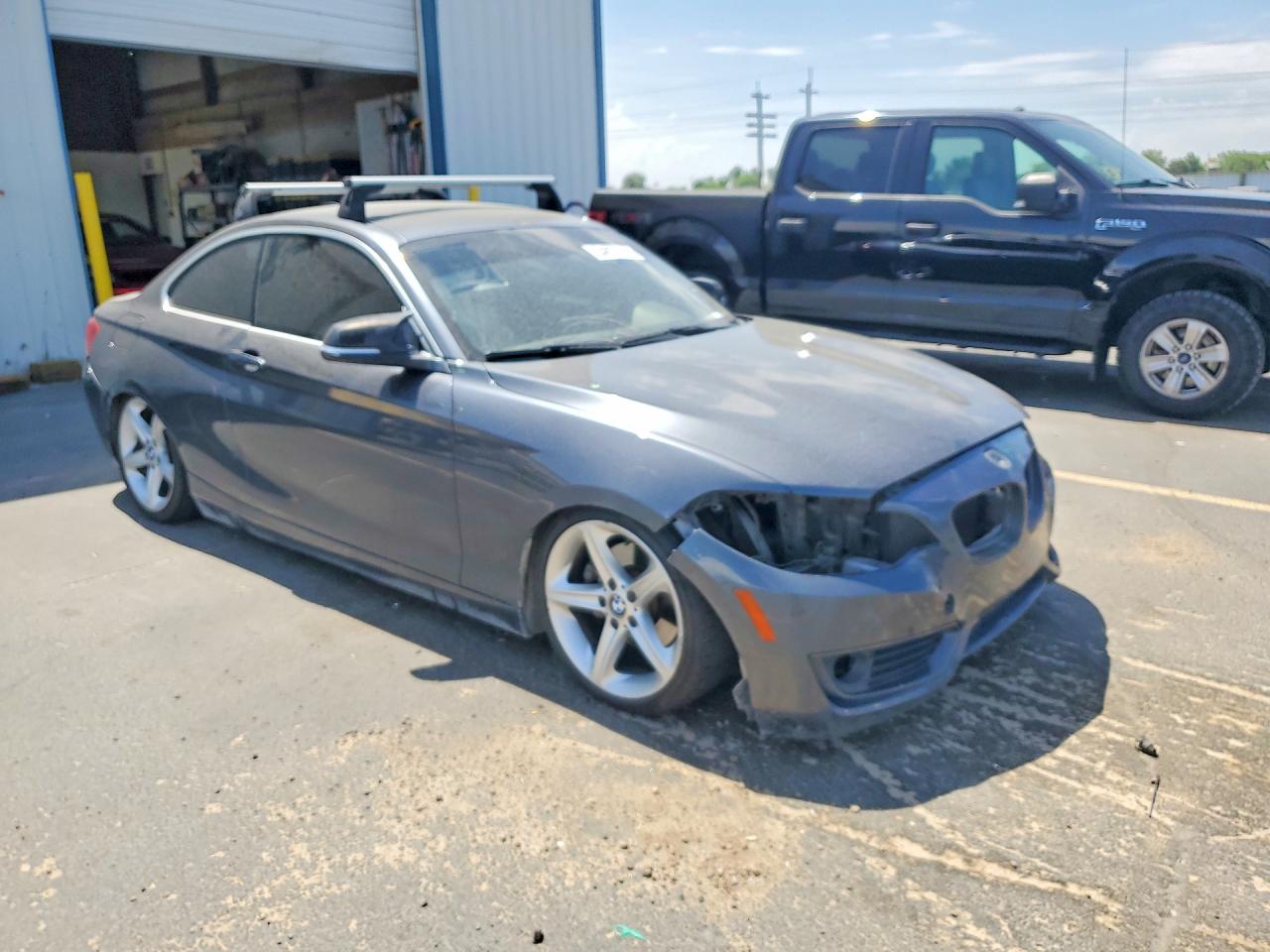 2015 Bmw 228 I Sulev Charcoal vin: WBA1F9C5XFVW98429