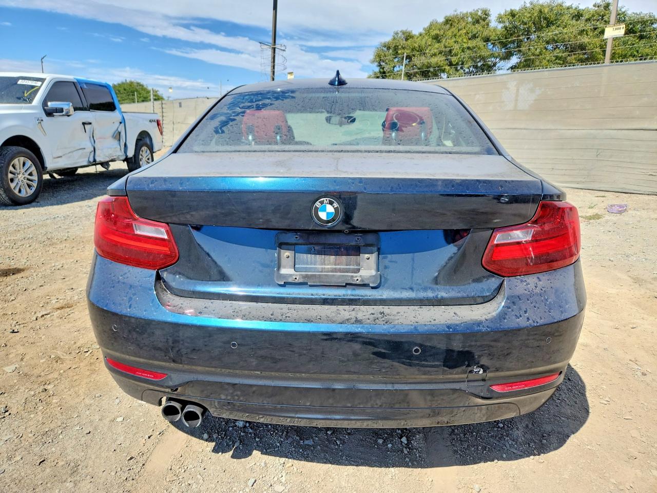 2015 Bmw 228 I Sulev Blue vin: WBA1F9C5XFVW98768