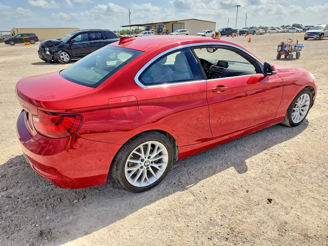 2016 Bmw 228 I Sulev Red vin: WBA1F9C5XGV545308