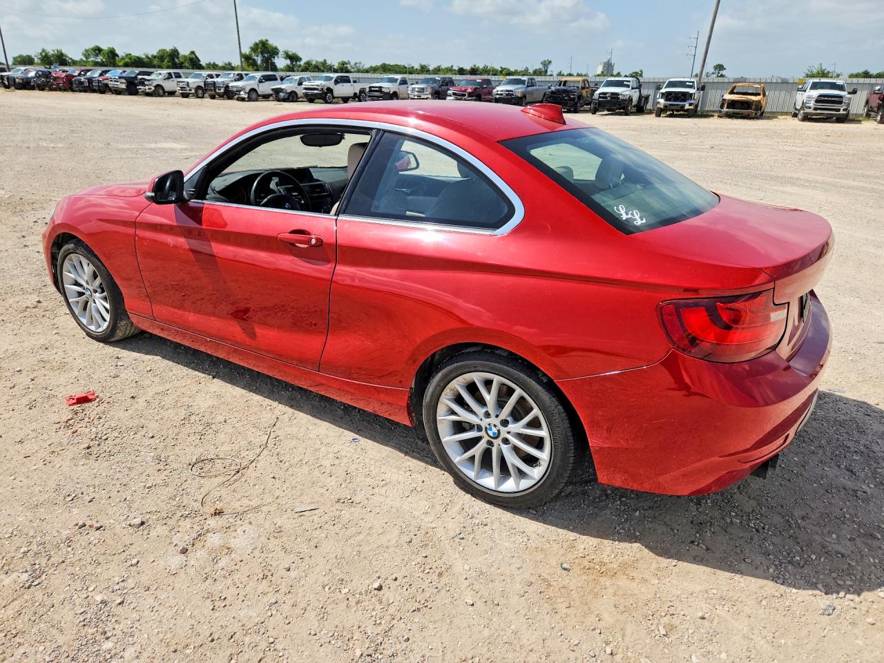 2016 Bmw 228 I Sulev Red vin: WBA1F9C5XGV545308