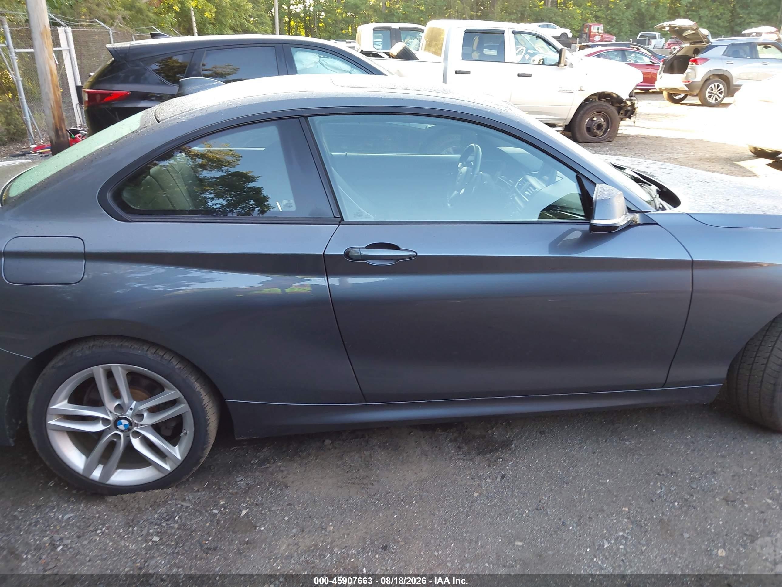 2015 Bmw 228i   Gray vin: WBA1G9C53FVX96716