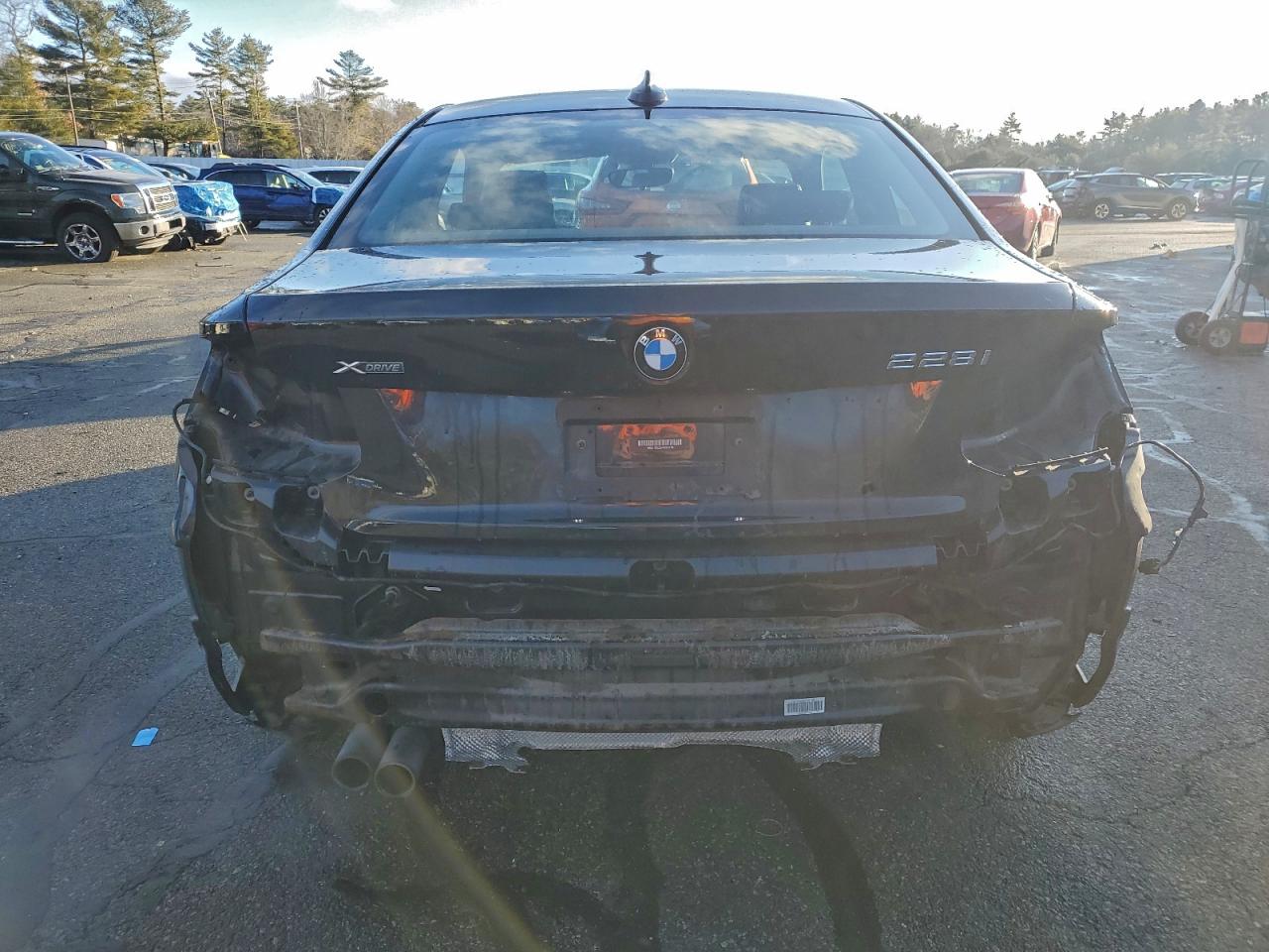 2015 Bmw 228 Xi Sulev Black vin: WBA1G9C58FVX96579