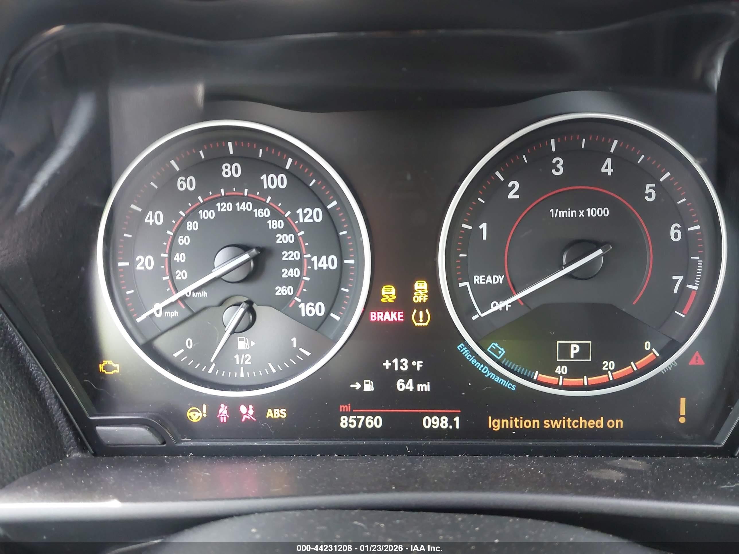 2016 Bmw 228i Xdrive Gray vin: WBA1G9C59GV599521