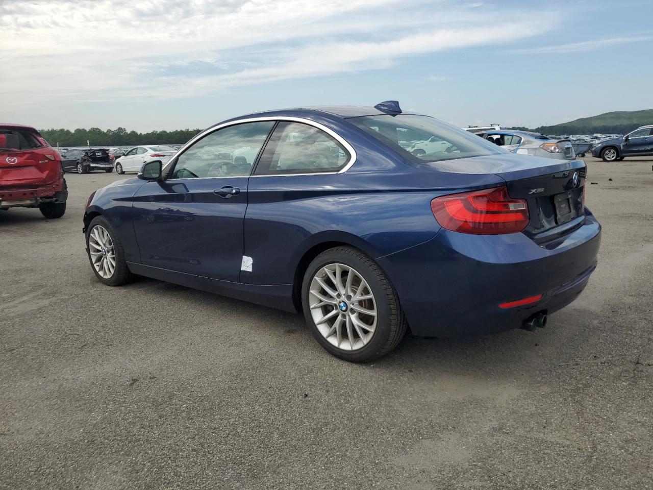 2016 Bmw 228 Xi Sulev   Blue vin: WBA1G9C59GVX97273