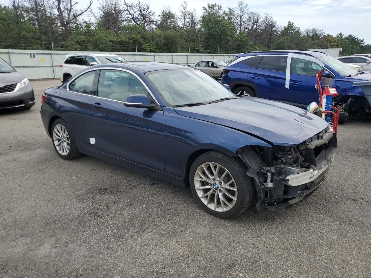 2016 Bmw 228 Xi Sulev   Blue vin: WBA1G9C59GVX97273