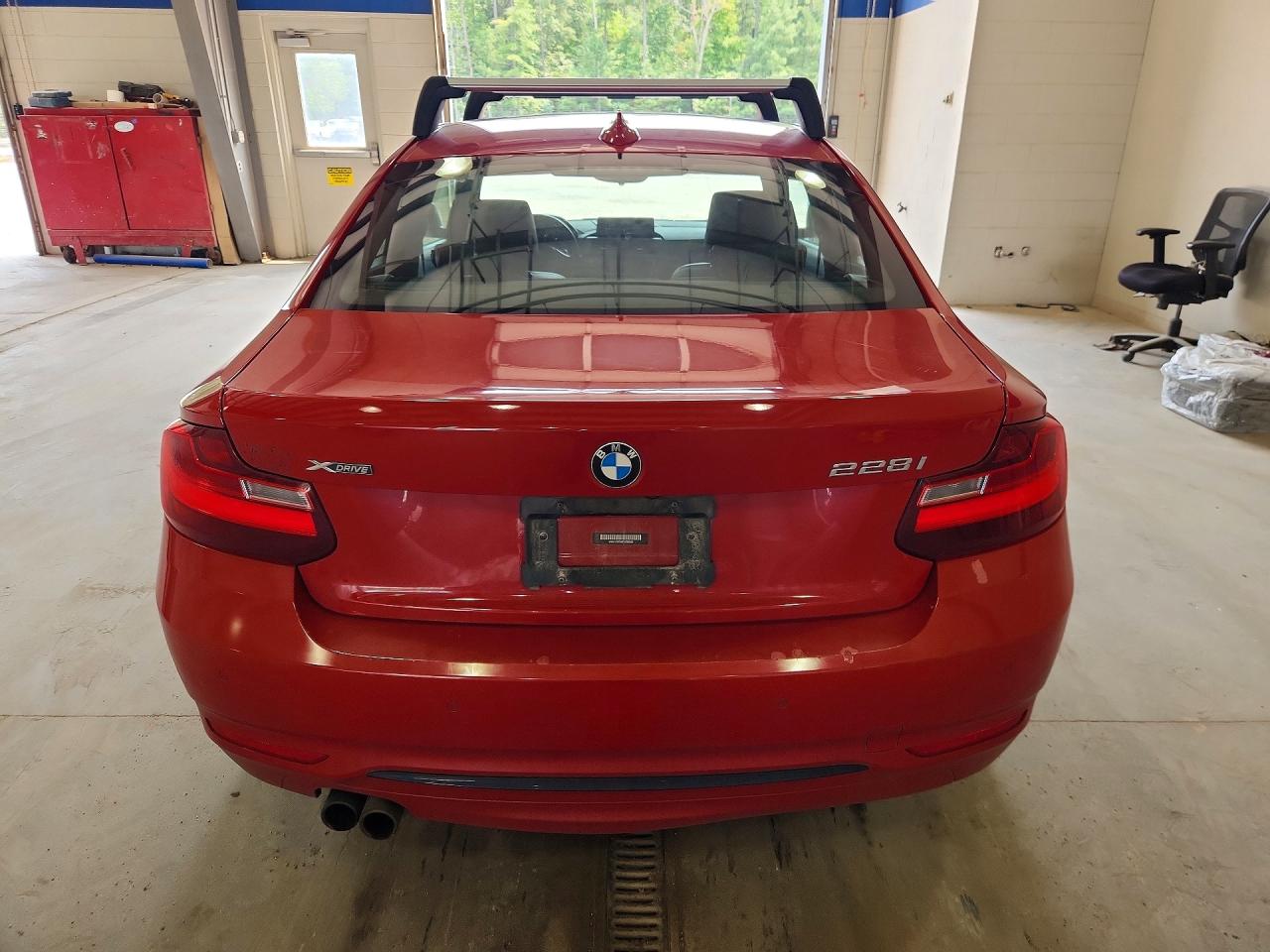 2015 Bmw 228 Xi Sulev Red vin: WBA1G9C5XFVX96552