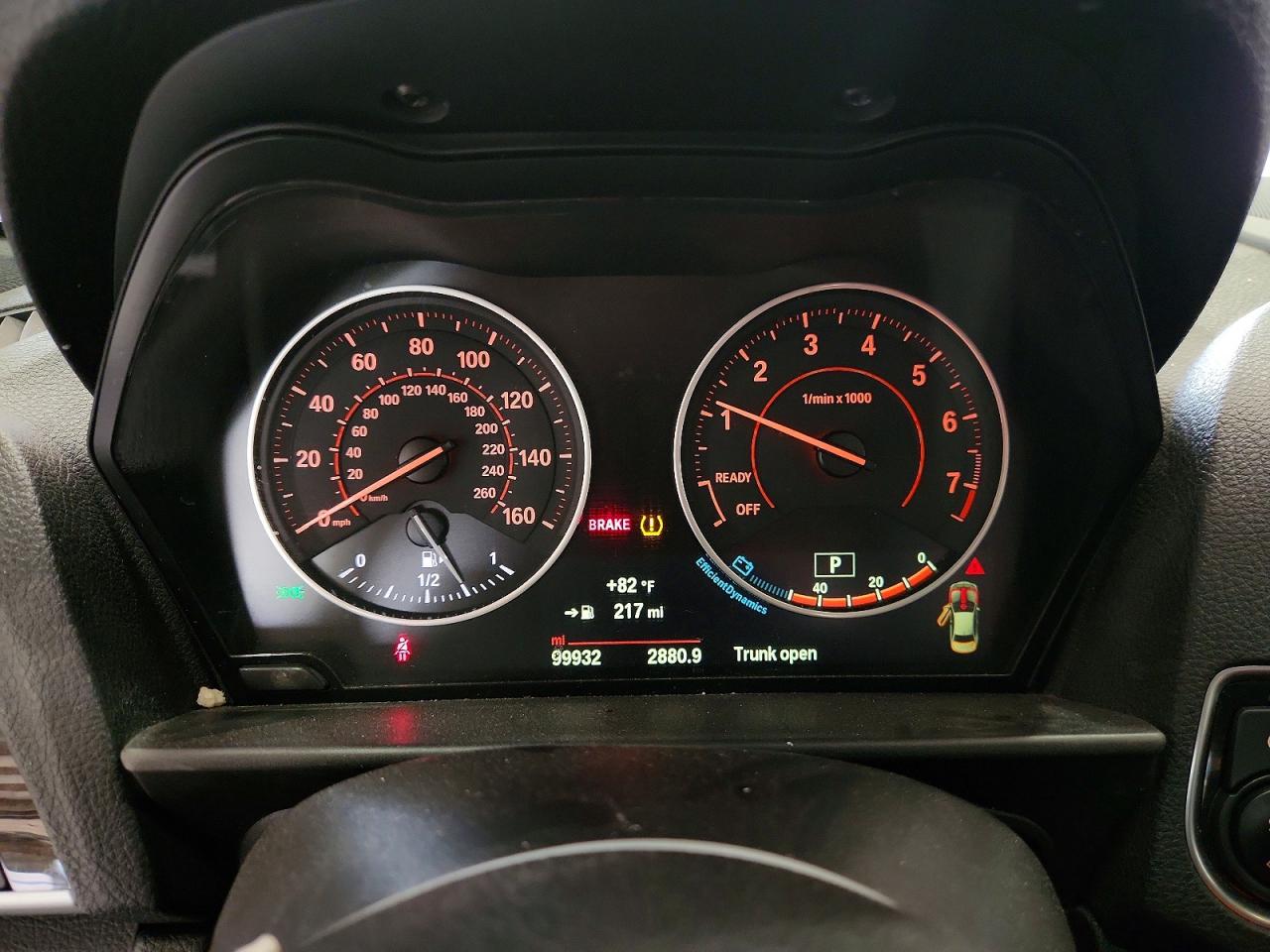 2015 Bmw 228 Xi Sulev Red vin: WBA1G9C5XFVX96552