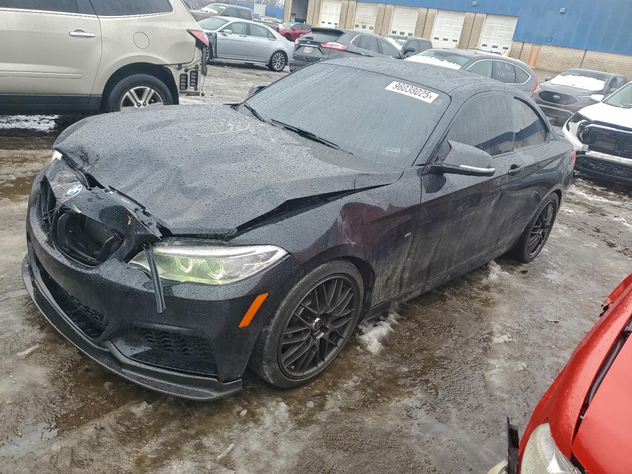 2014 Bmw M235i Black vin: WBA1J7C50EVW84234