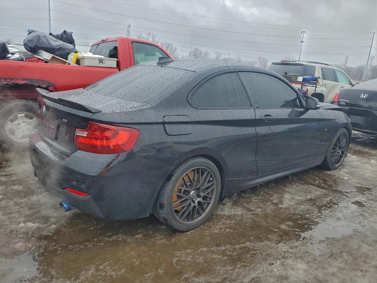 2014 Bmw M235i Black vin: WBA1J7C50EVW84234