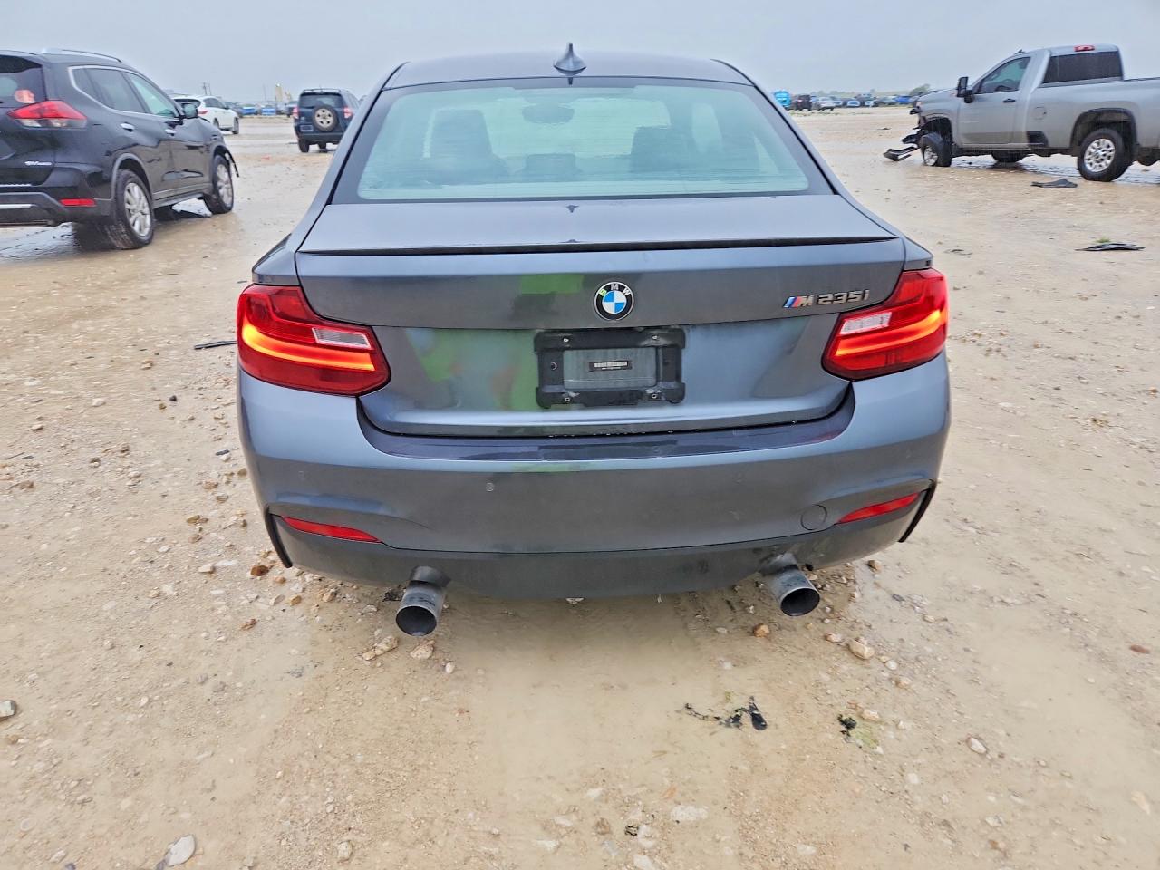 2015 Bmw M235i Gray vin: WBA1J7C50FV254107