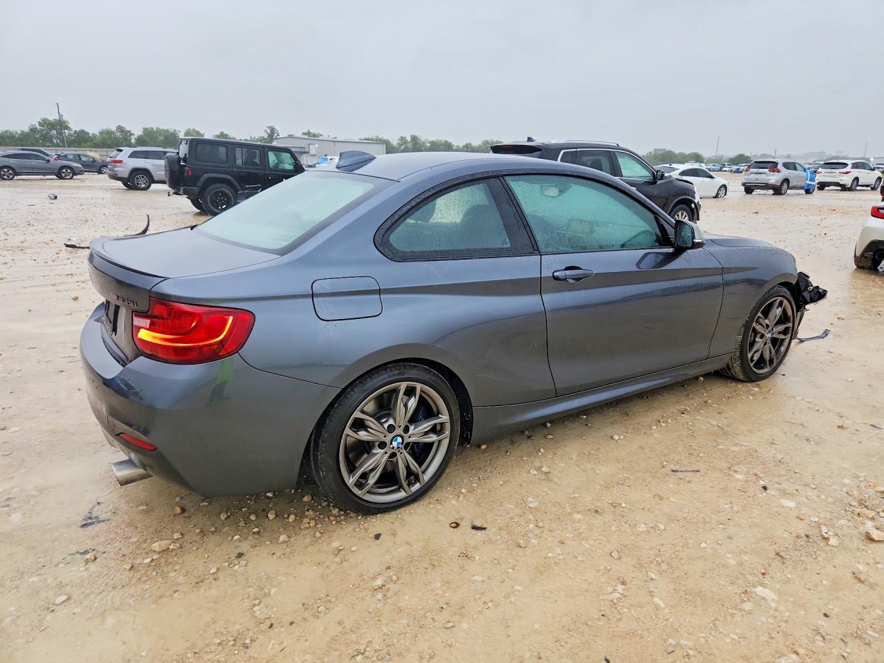2015 Bmw M235i Gray vin: WBA1J7C50FV254107