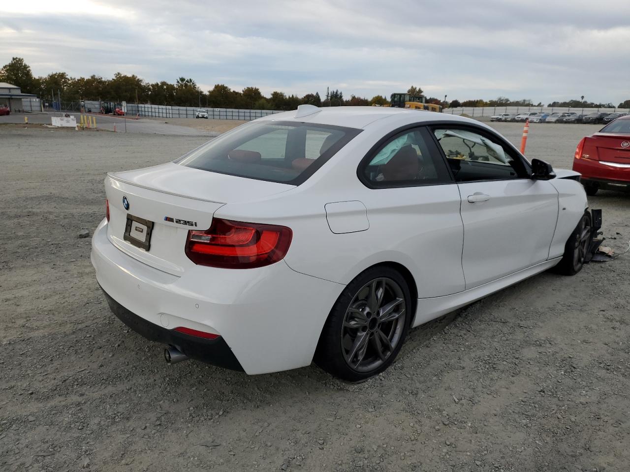 2014 Bmw M235i White vin: WBA1J7C51EV253420