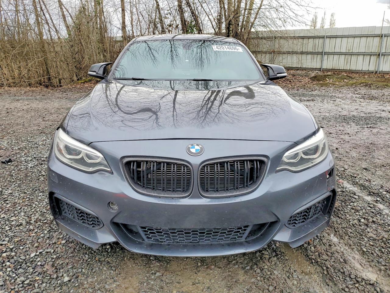 2014 Bmw M235i Gray vin: WBA1J7C51EVW84176