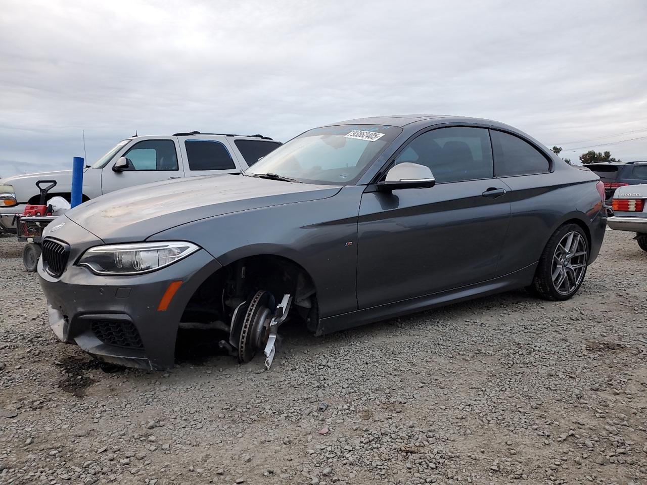 2014 Bmw M235i Gray vin: WBA1J7C52EVW84719
