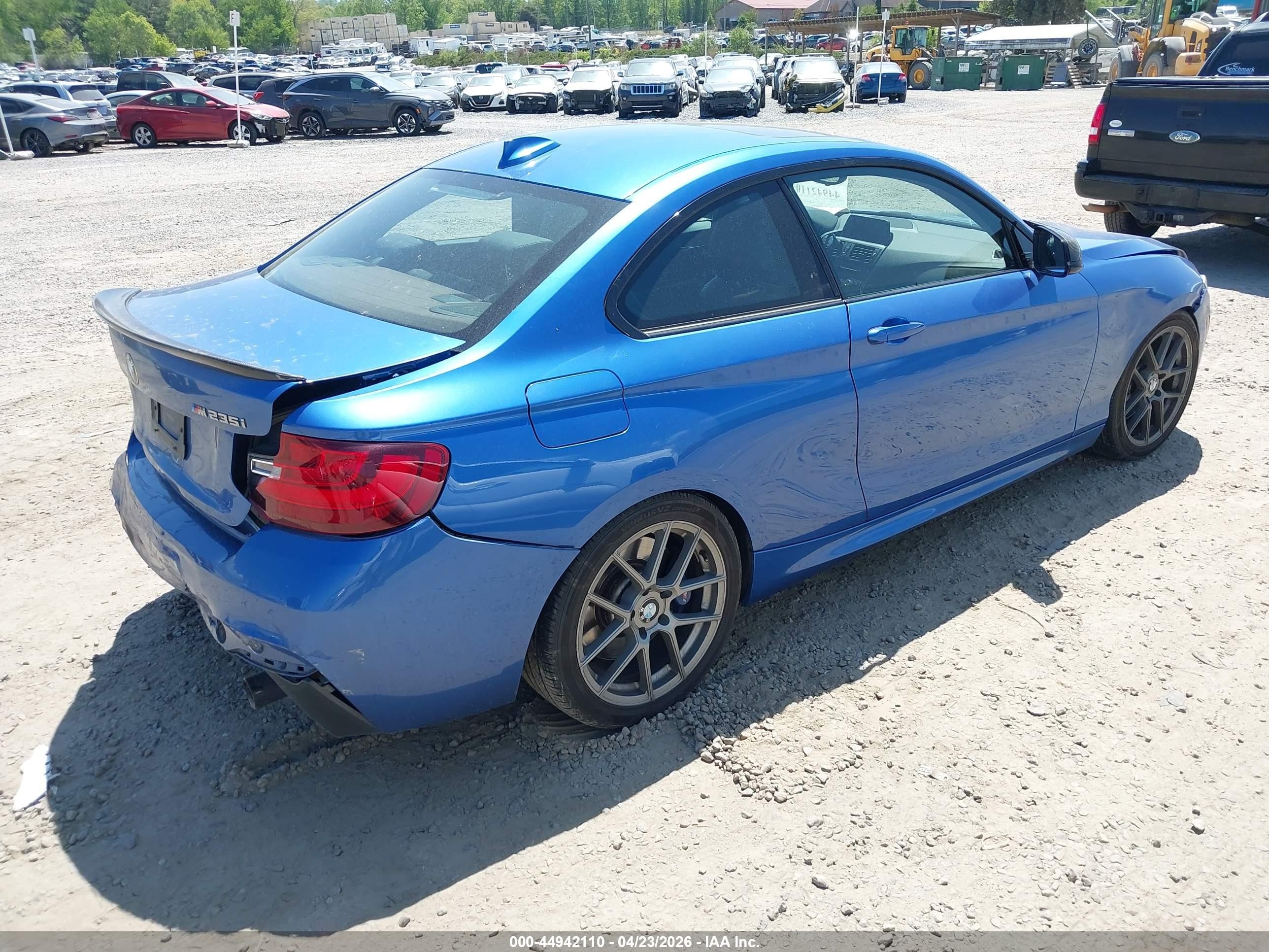 2015 Bmw M235   Blue vin: WBA1J7C52FV253606