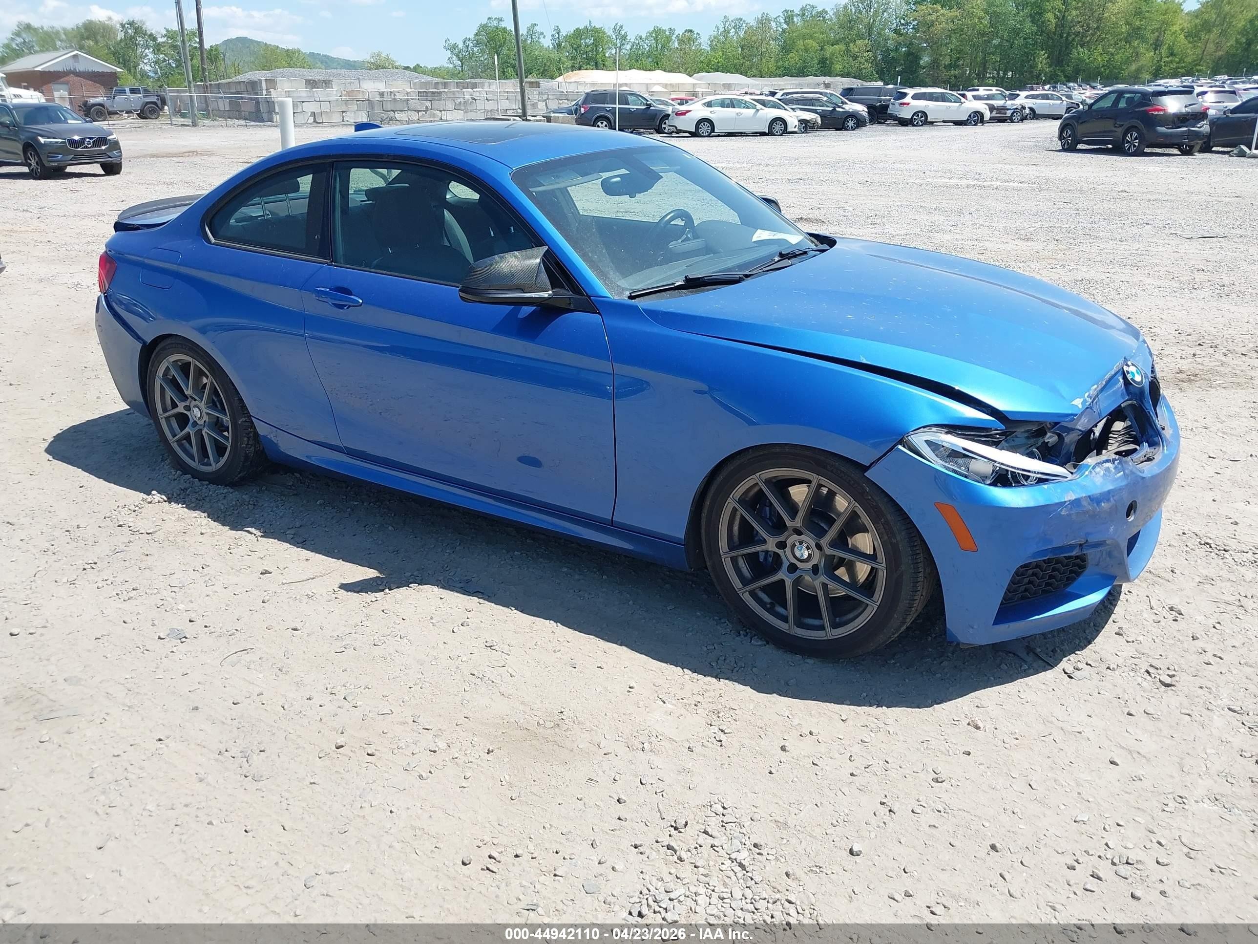 2015 Bmw M235   Blue vin: WBA1J7C52FV253606