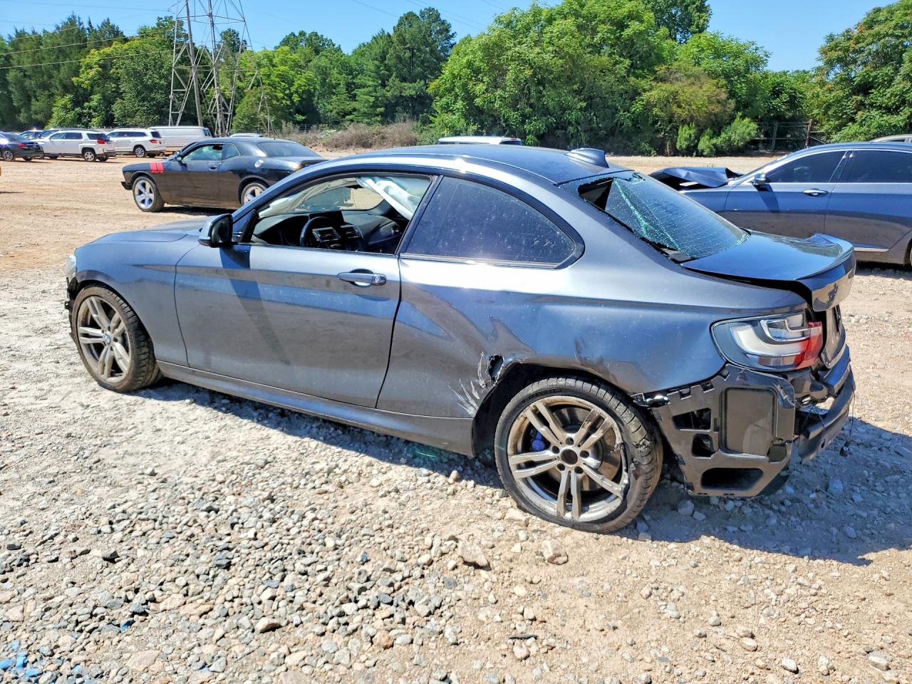 2016 Bmw M235i Charcoal vin: WBA1J7C52GV359443