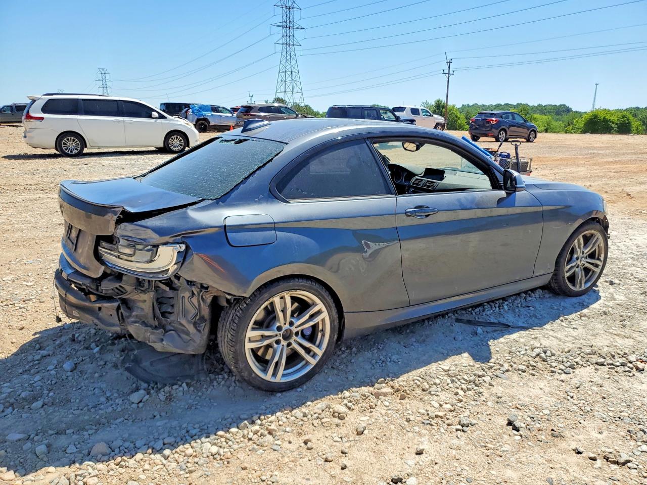 2016 Bmw M235i Charcoal vin: WBA1J7C52GV359443