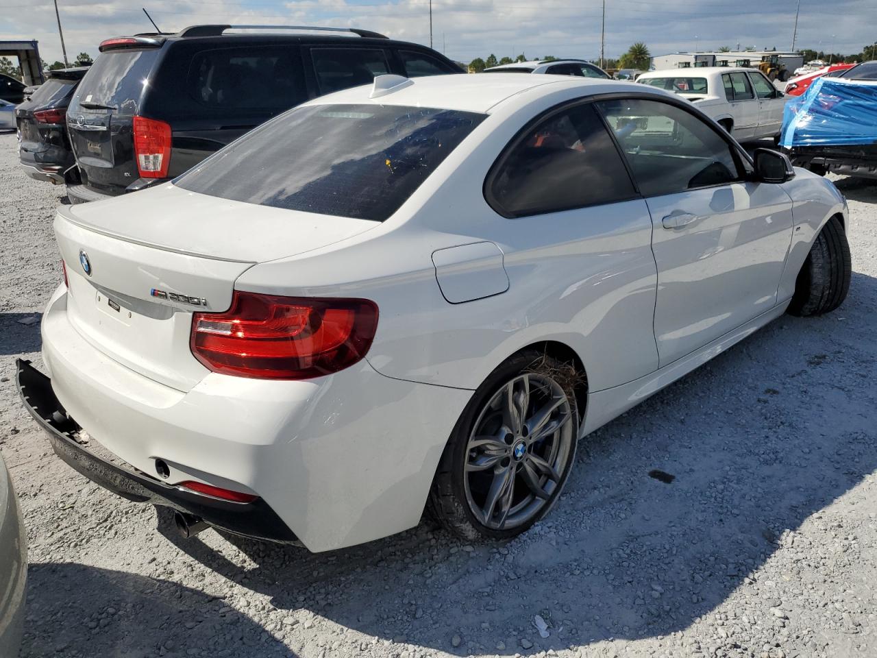 2014 Bmw M235i White vin: WBA1J7C54EV253024