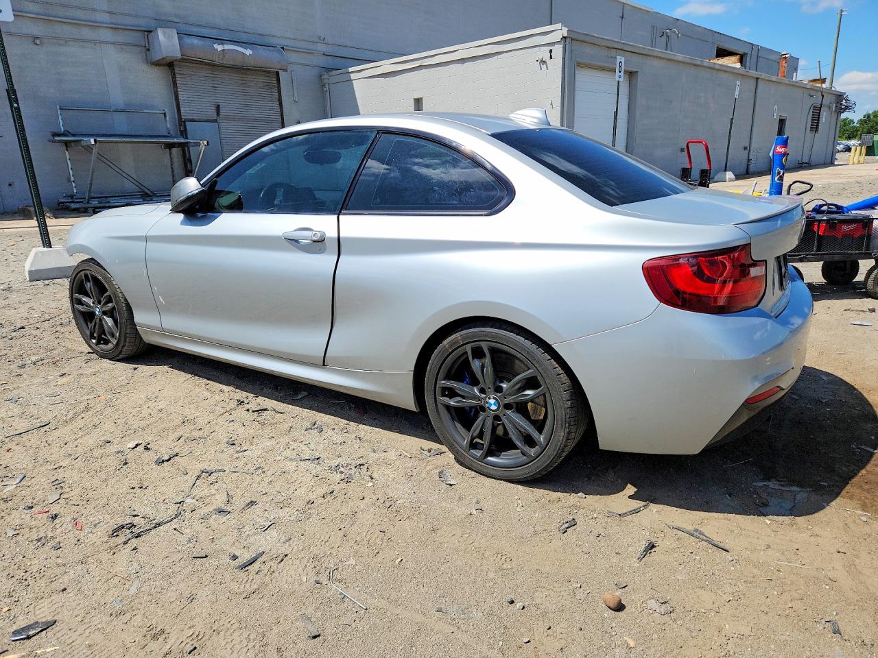 2016 Bmw M235i Silver vin: WBA1J7C54GV360562