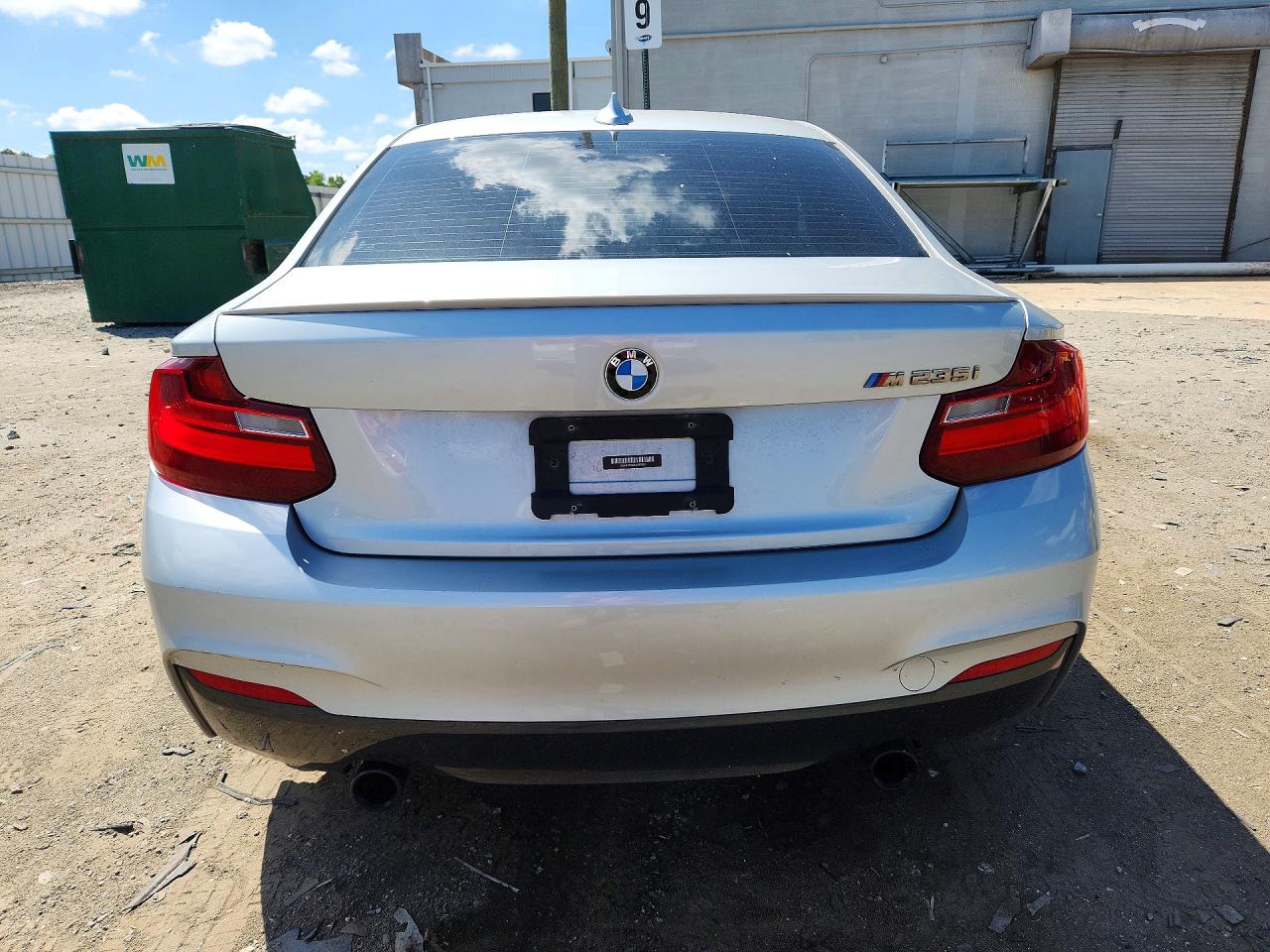 2016 Bmw M235i Silver vin: WBA1J7C54GV360562