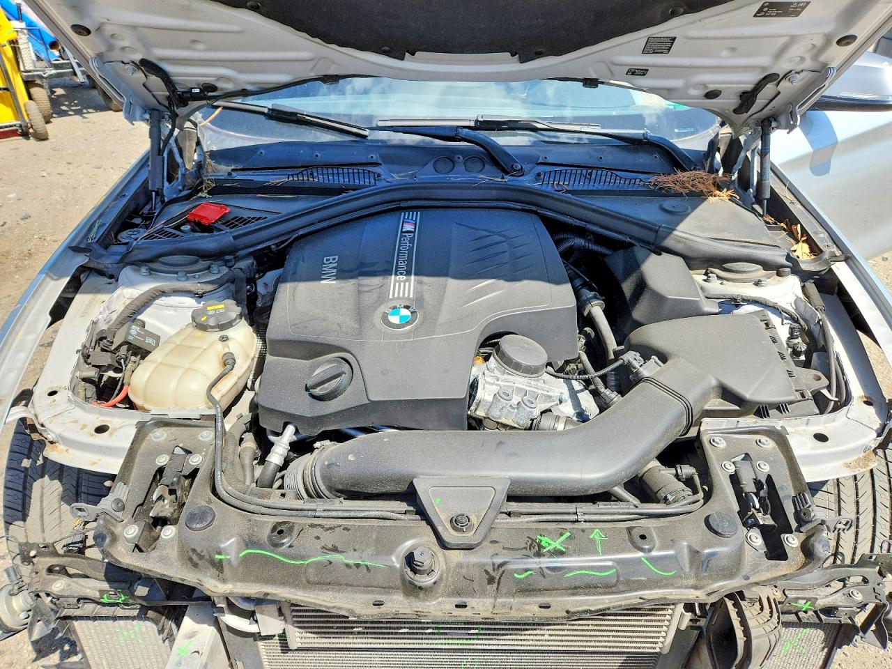 2016 Bmw M235i Silver vin: WBA1J7C54GV360562