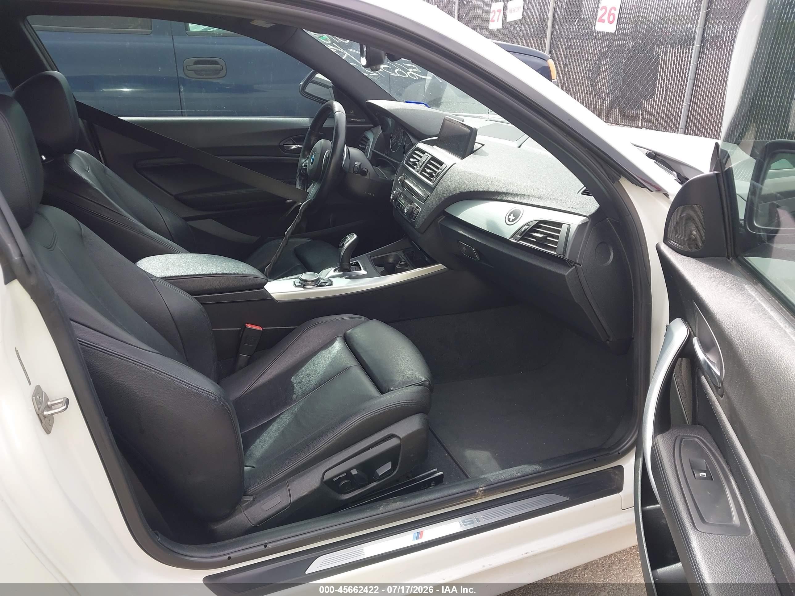 2015 Bmw M235   White vin: WBA1J7C56FV358410