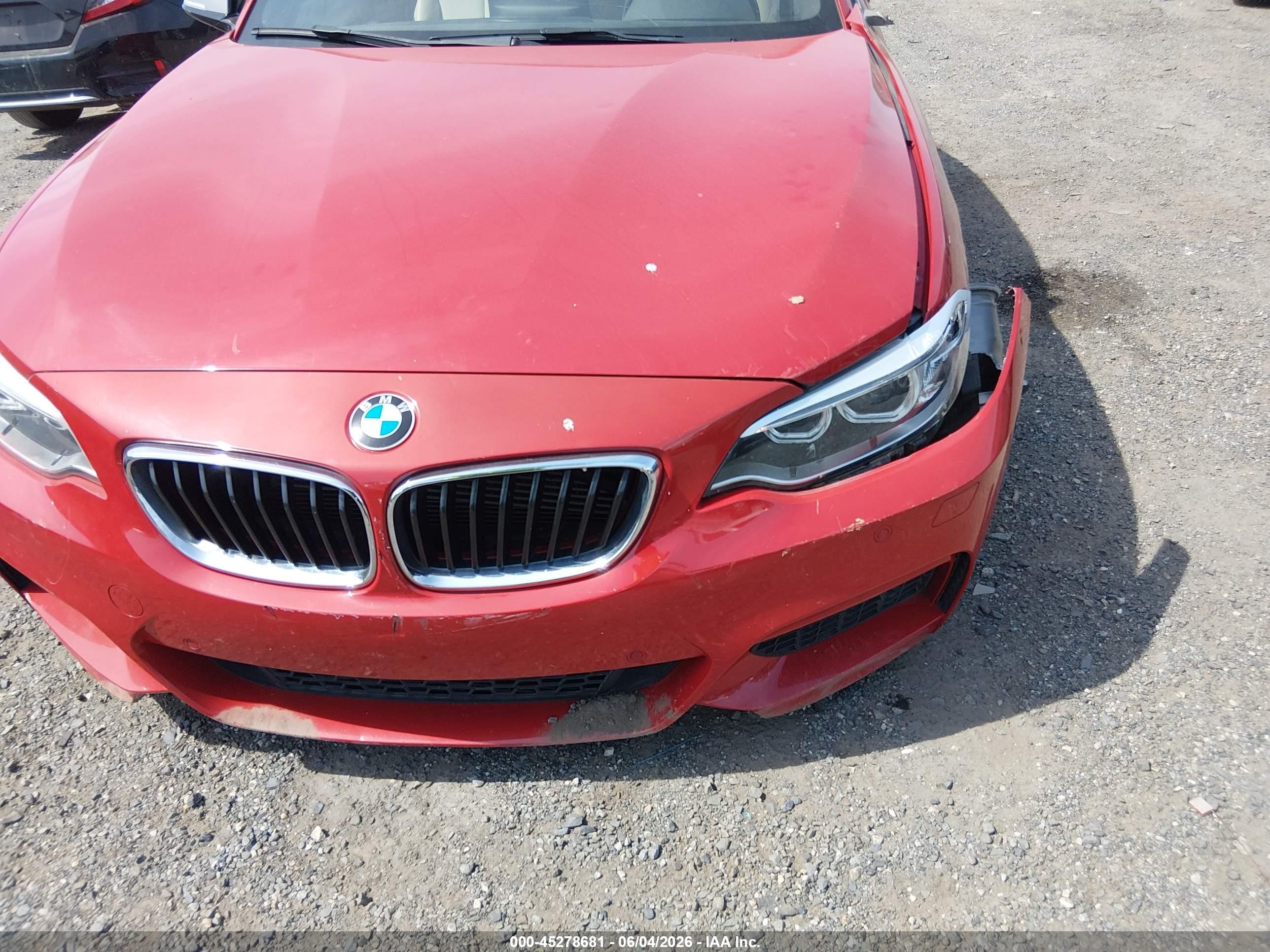 2015 Bmw M235   Красный vin: WBA1J7C56FV358729