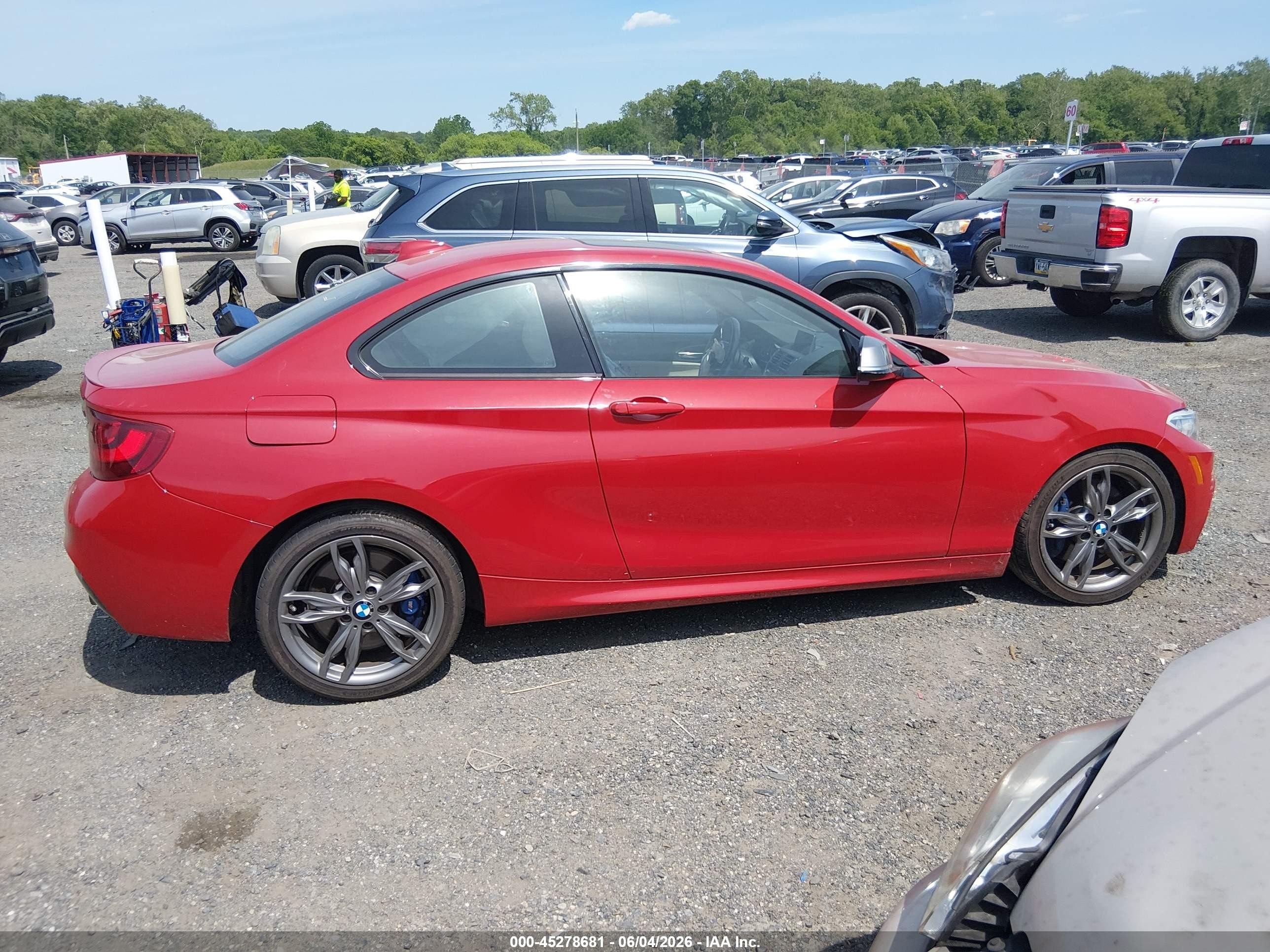 2015 Bmw M235   Красный vin: WBA1J7C56FV358729