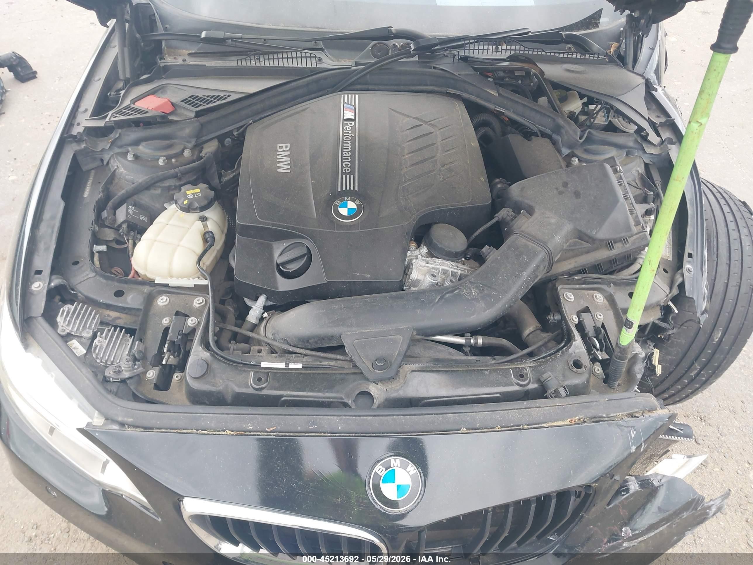 2016 Bmw M235i   Черный vin: WBA1J7C56GV359509