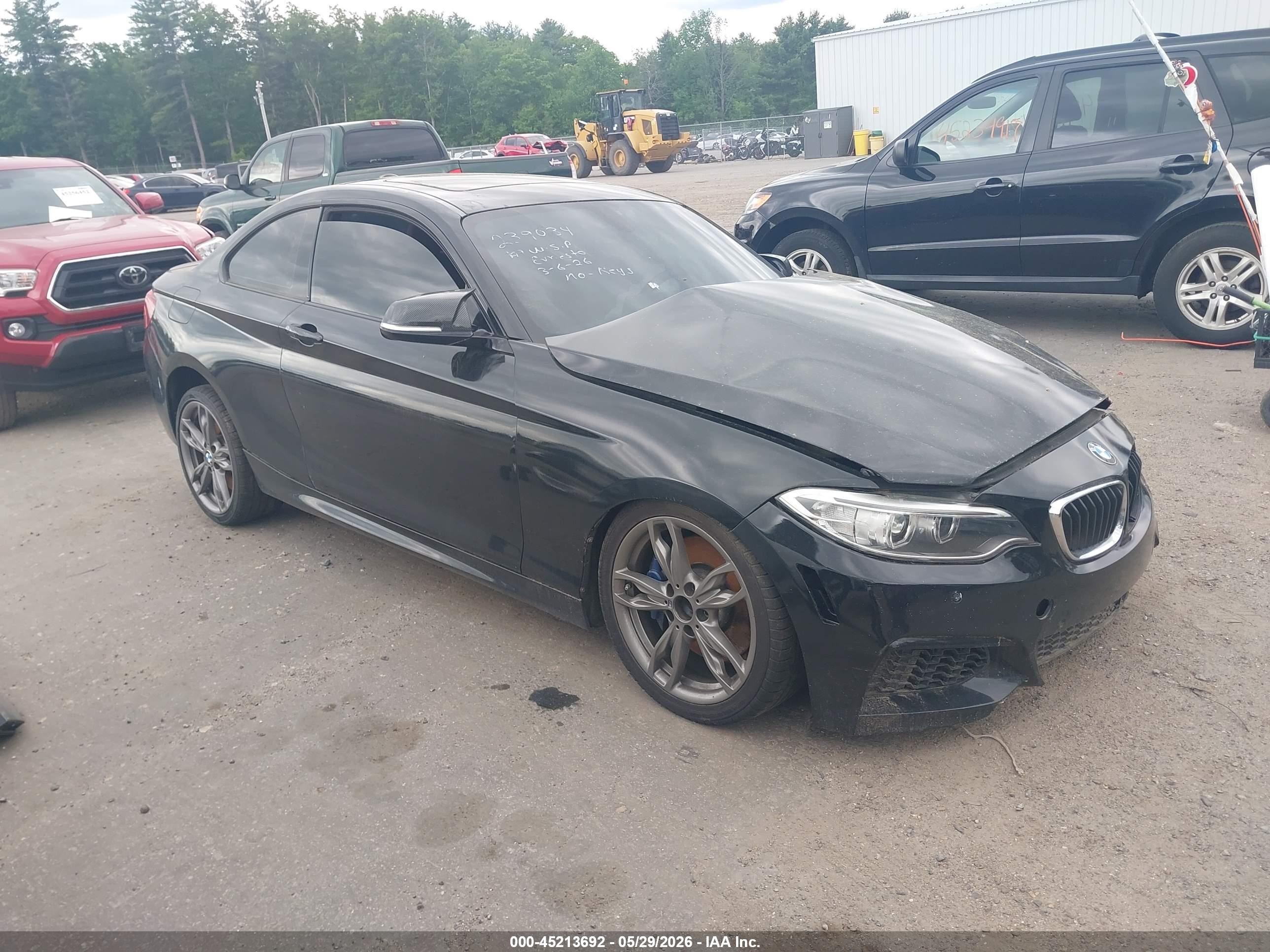 2016 Bmw M235i   Black vin: WBA1J7C56GV359509