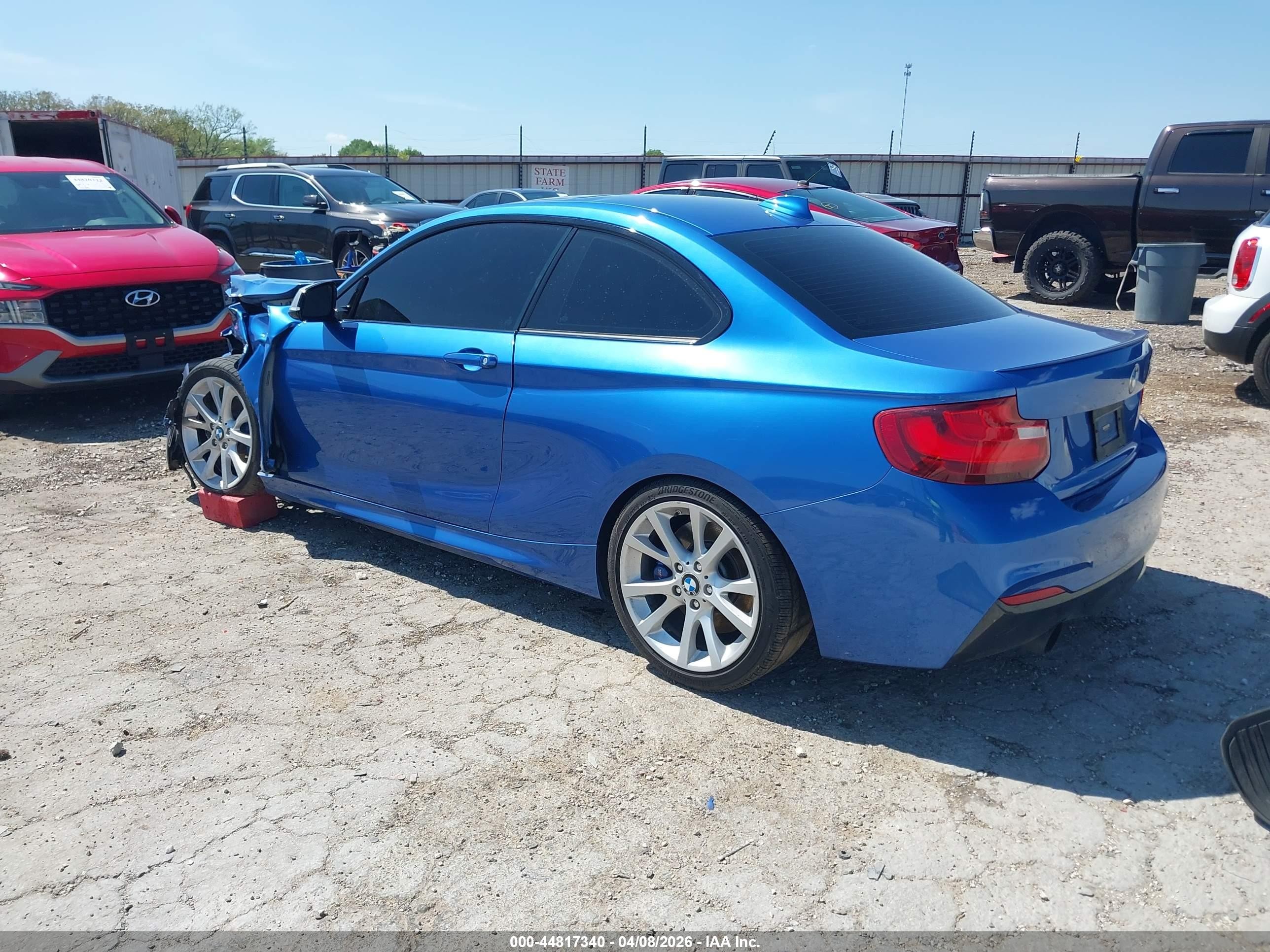 2014 Bmw M235   Blue vin: WBA1J7C57EVW84795