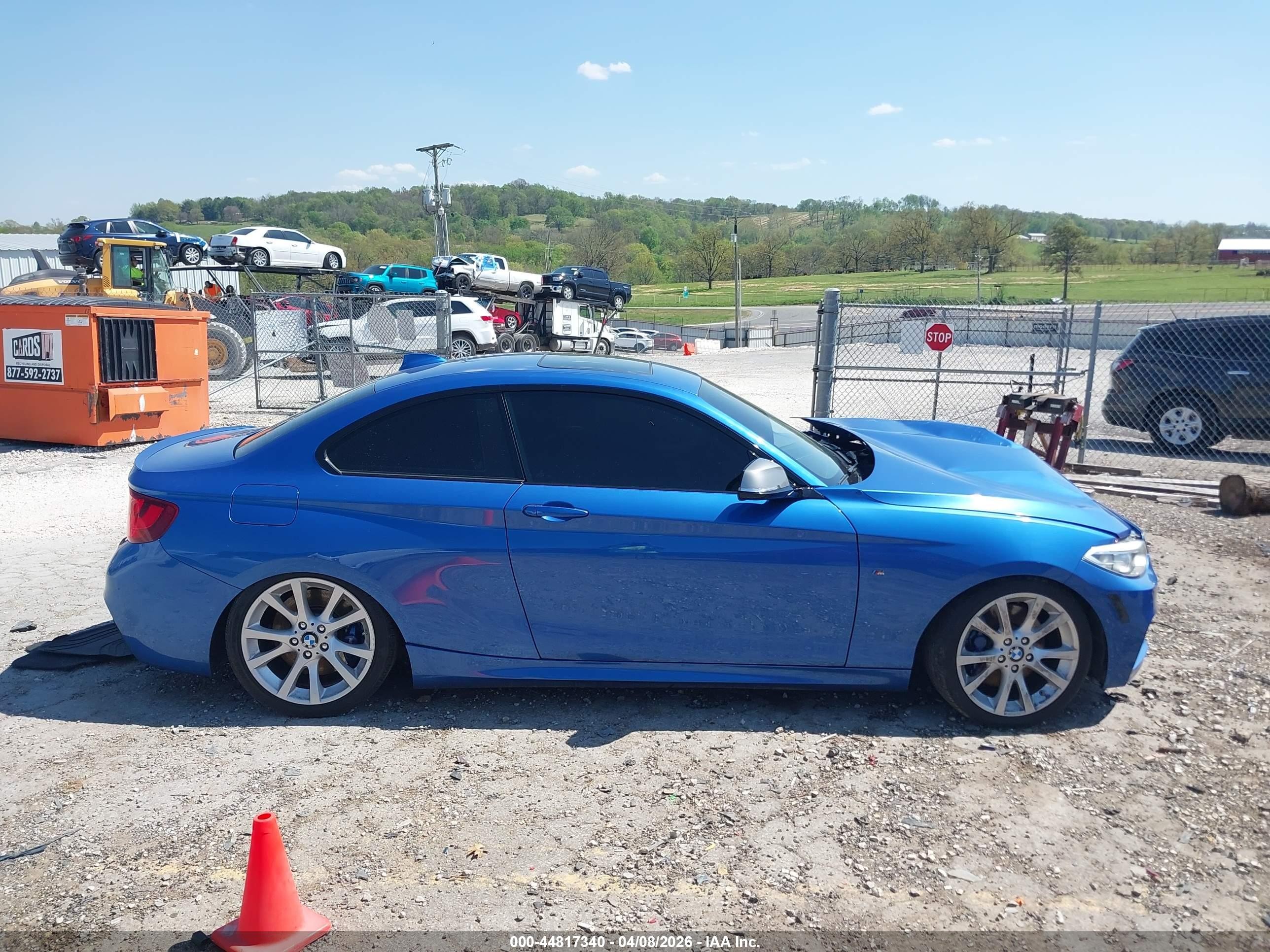 2014 Bmw M235   Blue vin: WBA1J7C57EVW84795
