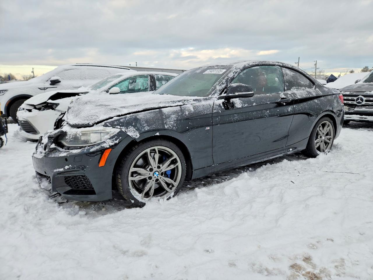 2014 Bmw M235i Black vin: WBA1J7C57EVW84862