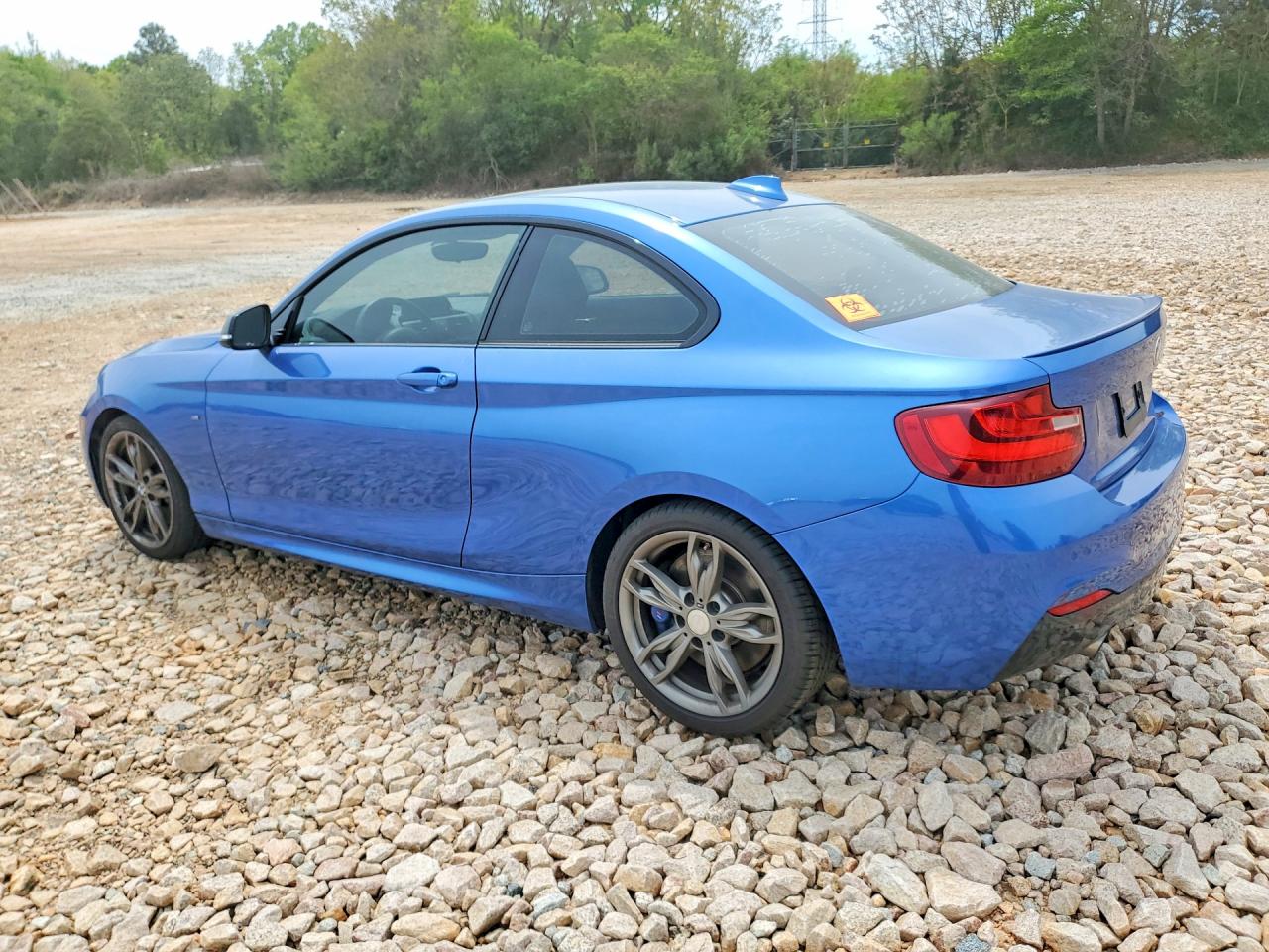 2014 Bmw Motorrad M235i Blue vin: WBA1J7C57EVX33994