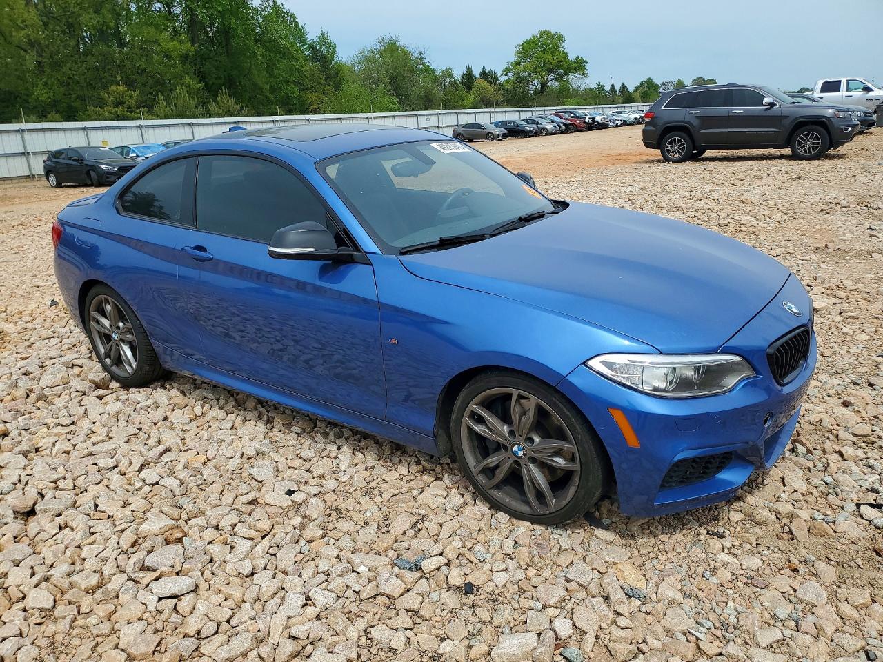 2014 Bmw Motorrad M235i Blue vin: WBA1J7C57EVX33994