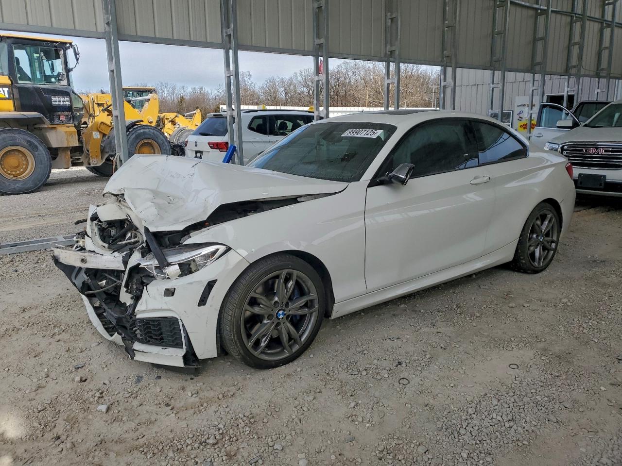 2014 Bmw M235i White vin: WBA1J7C58EV253401