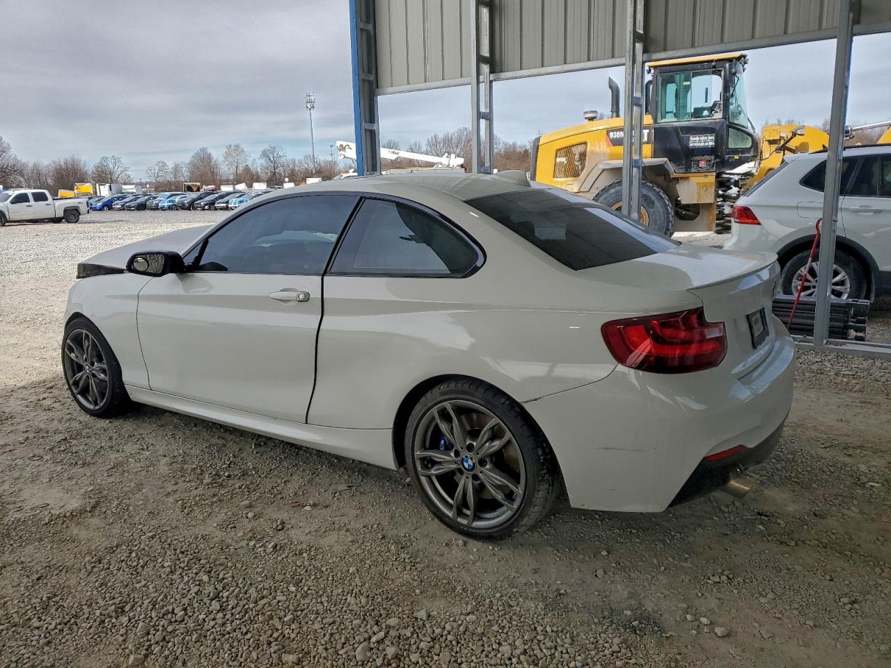 2014 Bmw M235i White vin: WBA1J7C58EV253401